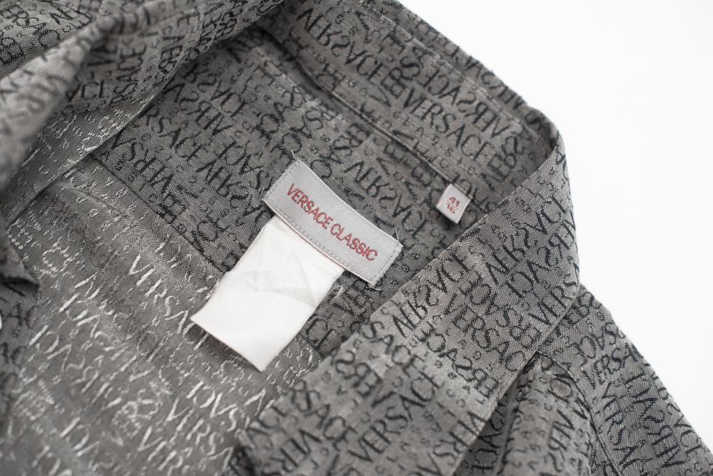 Versace Versace Shirt size XL monogram Grailed