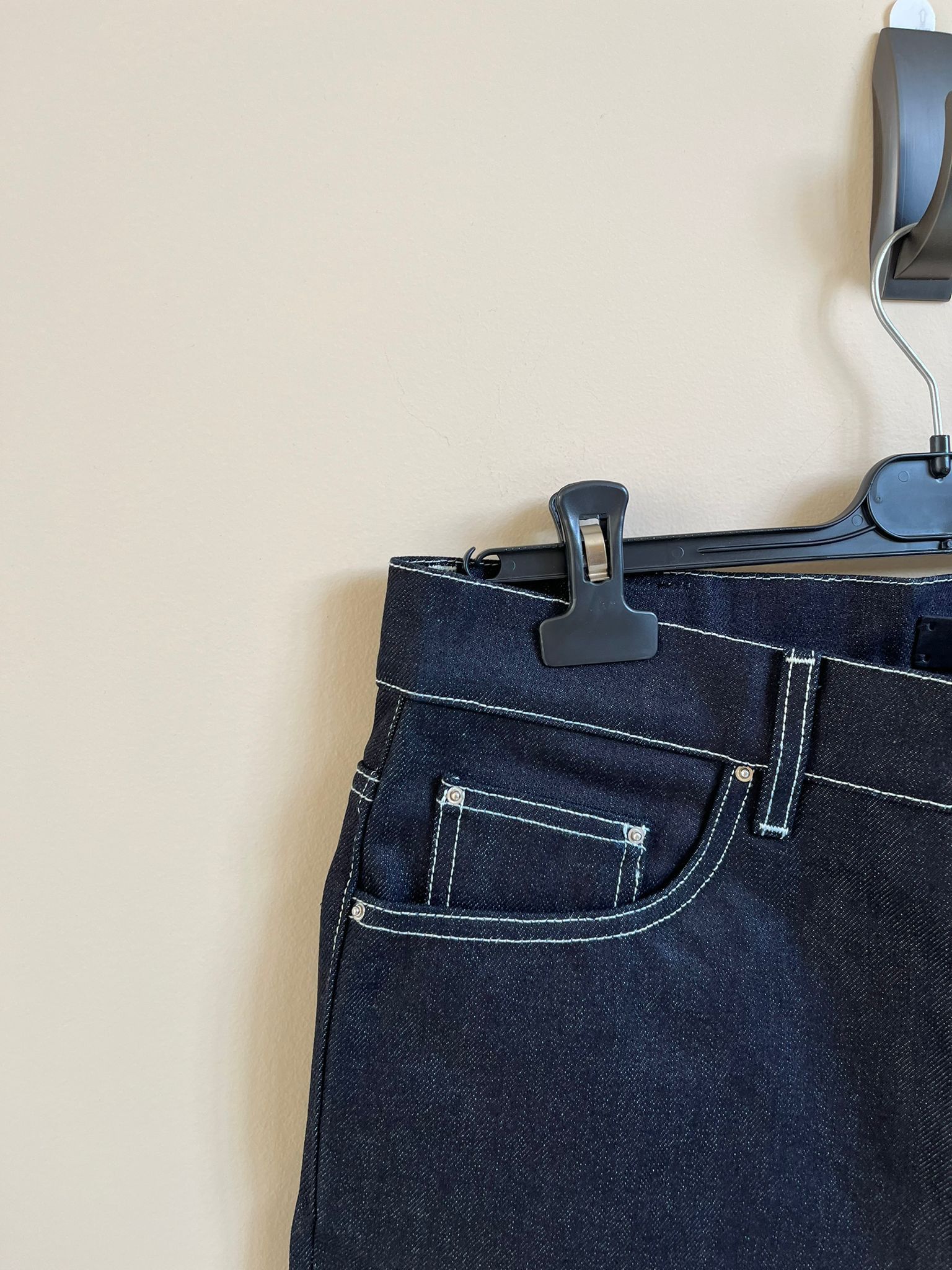 Amiri 5 Pocket Flare Leg Jean in Raw/Indigo Size US 32 / EU 48 - 3 Thumbnail