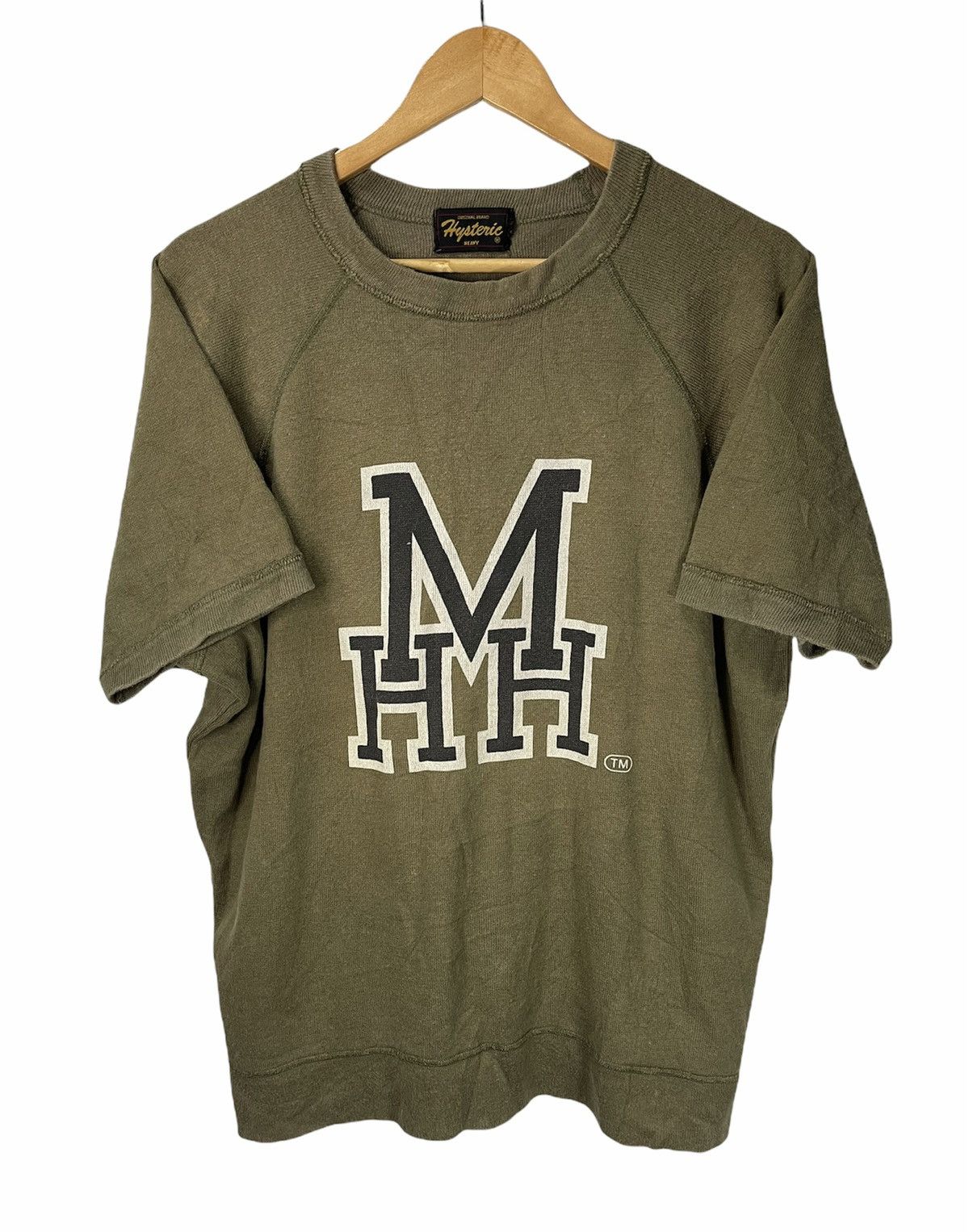 Hysteric Glamour Vintage Hysteric Glamour Short Sleeve Sweatshirt Size US L / EU 52-54 / 3 - 1 Thumbnail