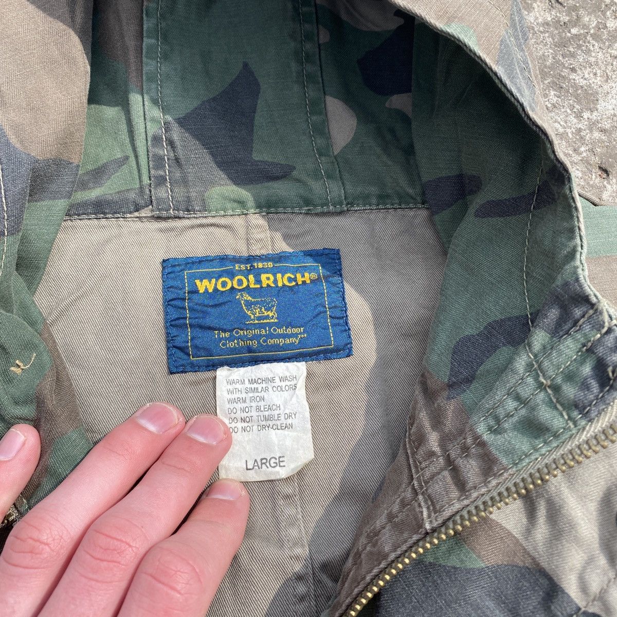 Woolrich Vintage Multipocket Vest Made In Japan