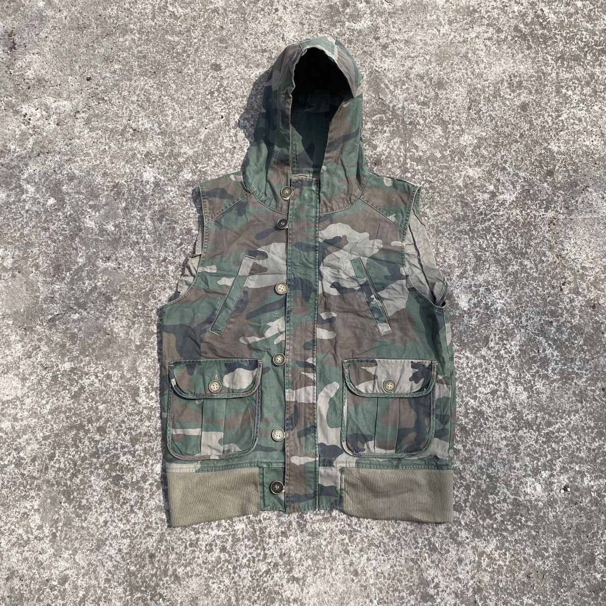 Woolrich Vintage Multipocket Vest Made In Japan