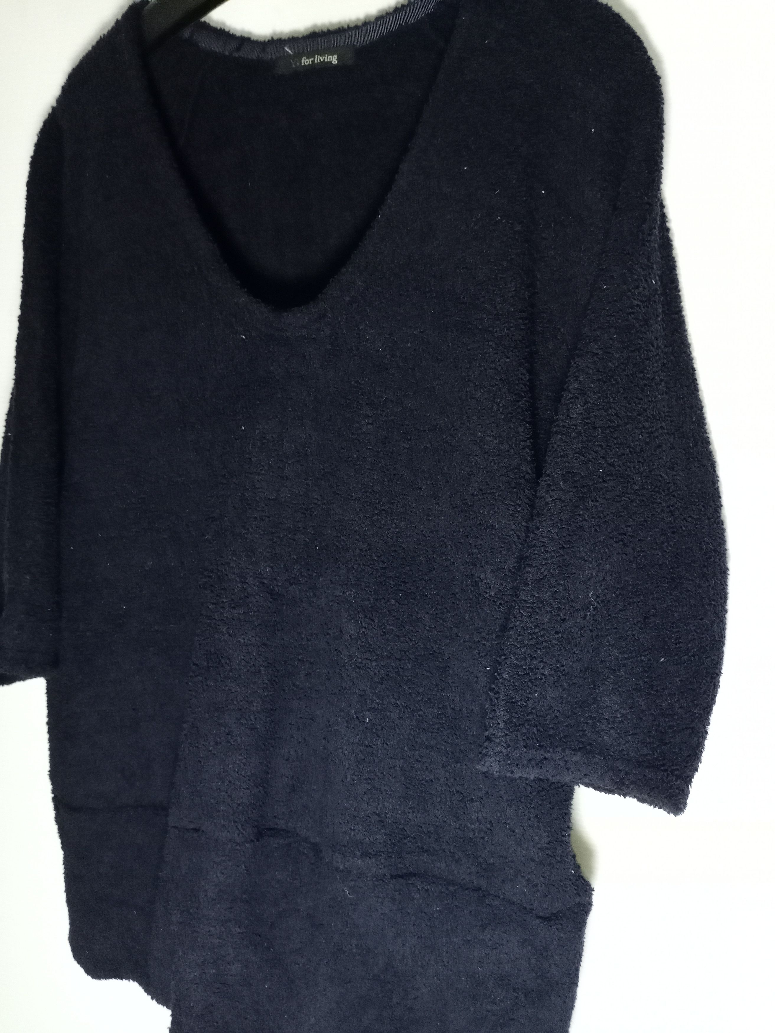 Vintage × Y's for Men × Yohji Yamamoto Ys For Living By Yohji Yamamoto Fleece Shirts Size US M / EU 48-50 / 2 - 3 Thumbnail