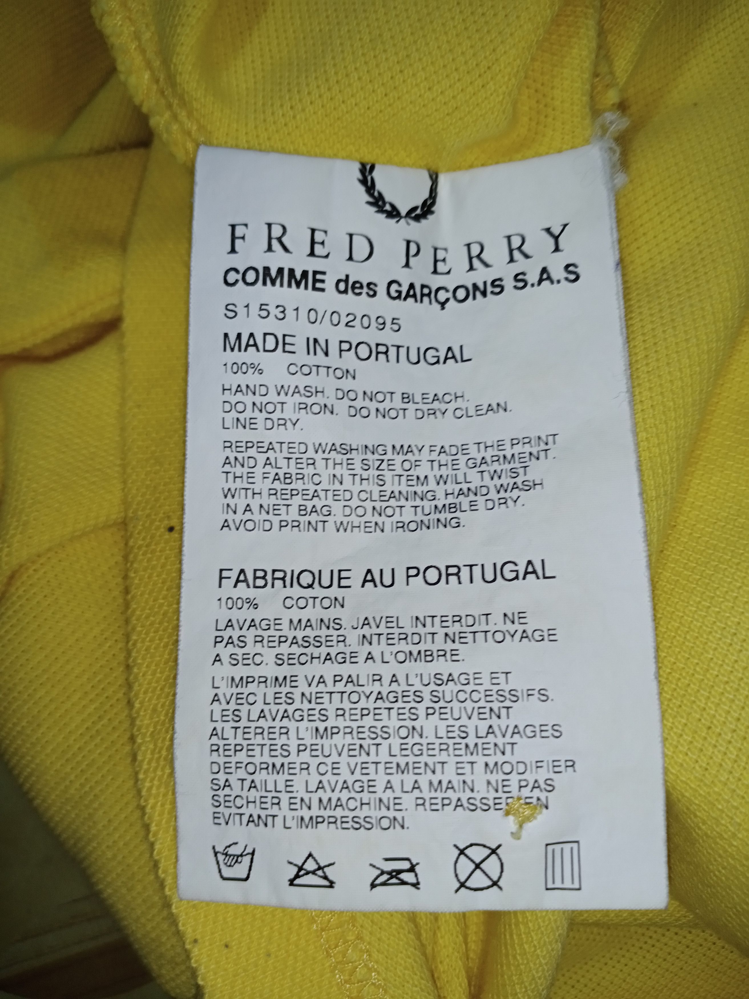 Comme des Garcons Fred Perry x COMME des GARÇONS SHIRT Size US L / EU 52-54 / 3 - 6 Thumbnail