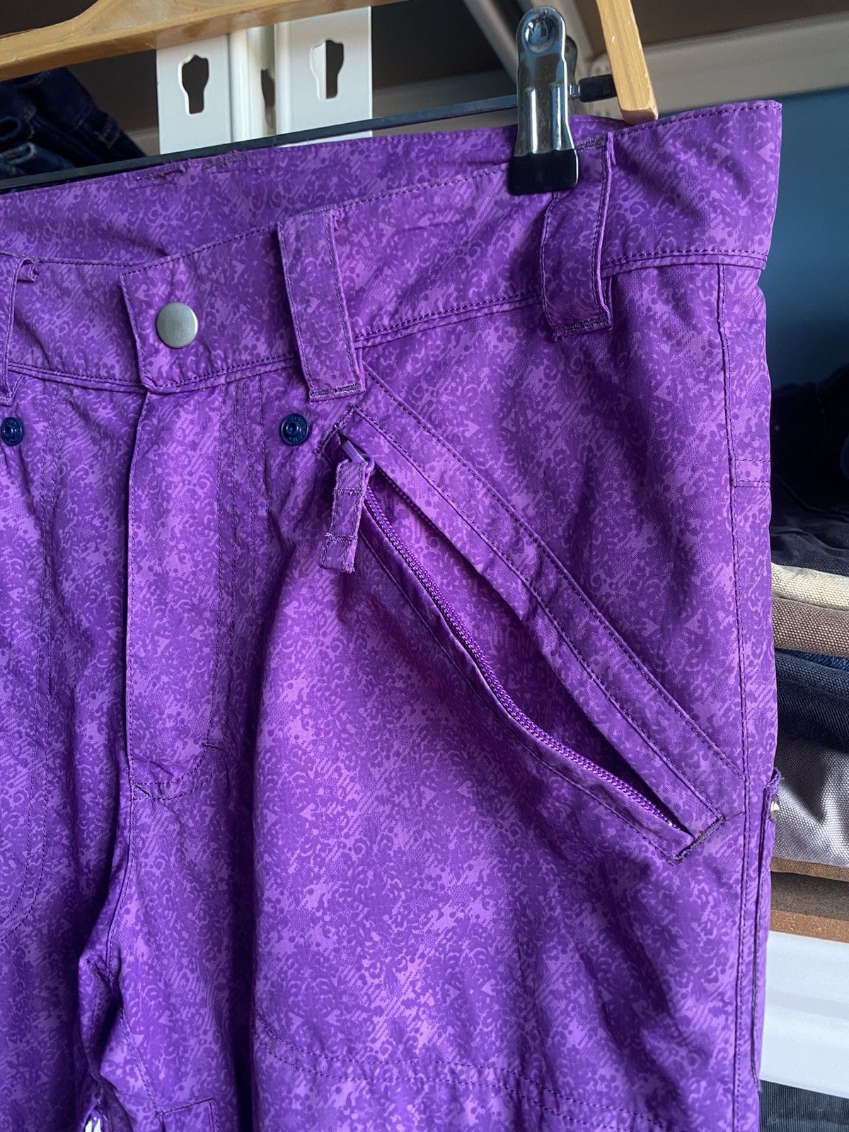 Vintage Vintage Fullprint Snowboard Pants (W34) ❄️ Size US 34 / EU 50 - 7 Thumbnail