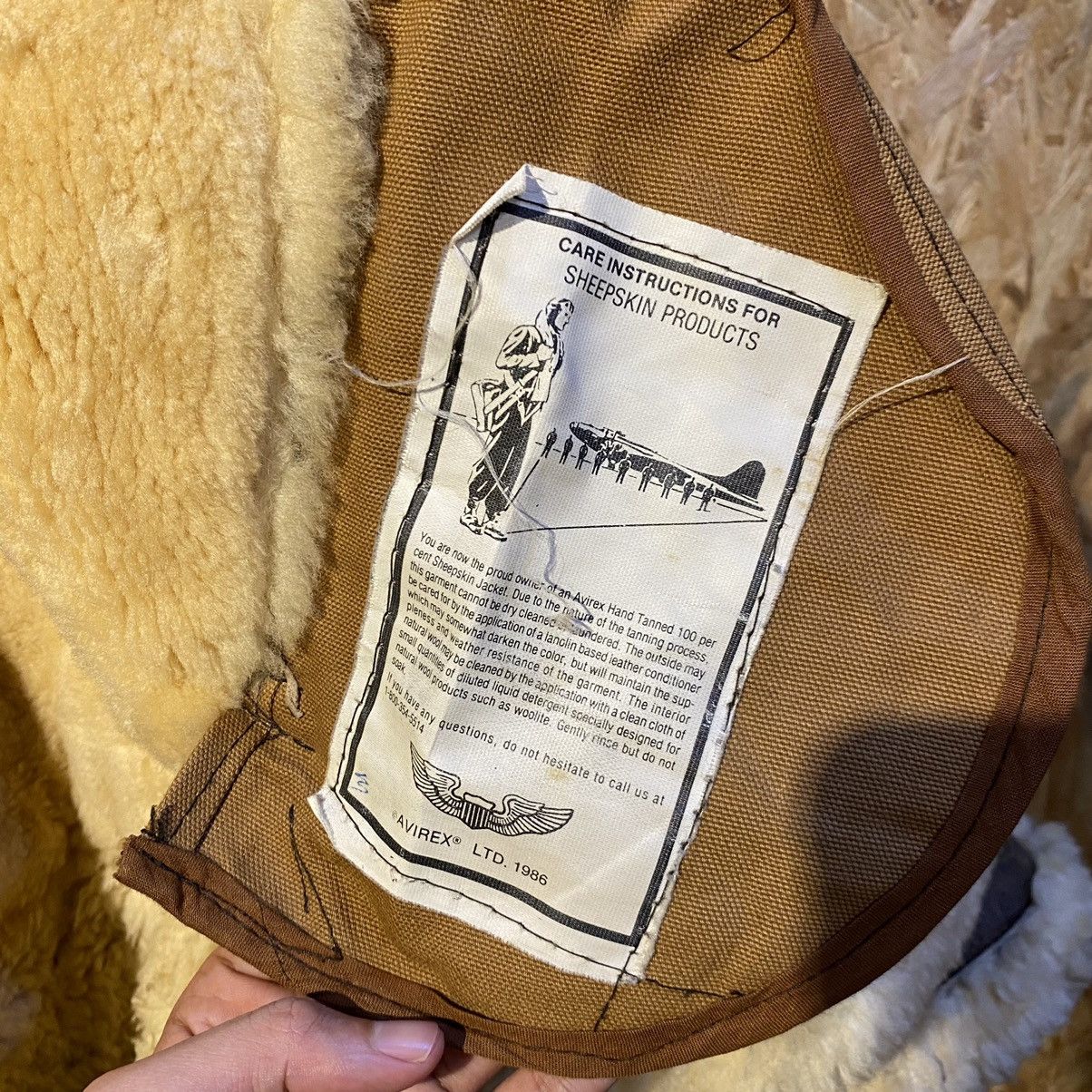 Avirex Avirex B-3 Sheepskin Size US M / EU 48-50 / 2 - 19 Thumbnail