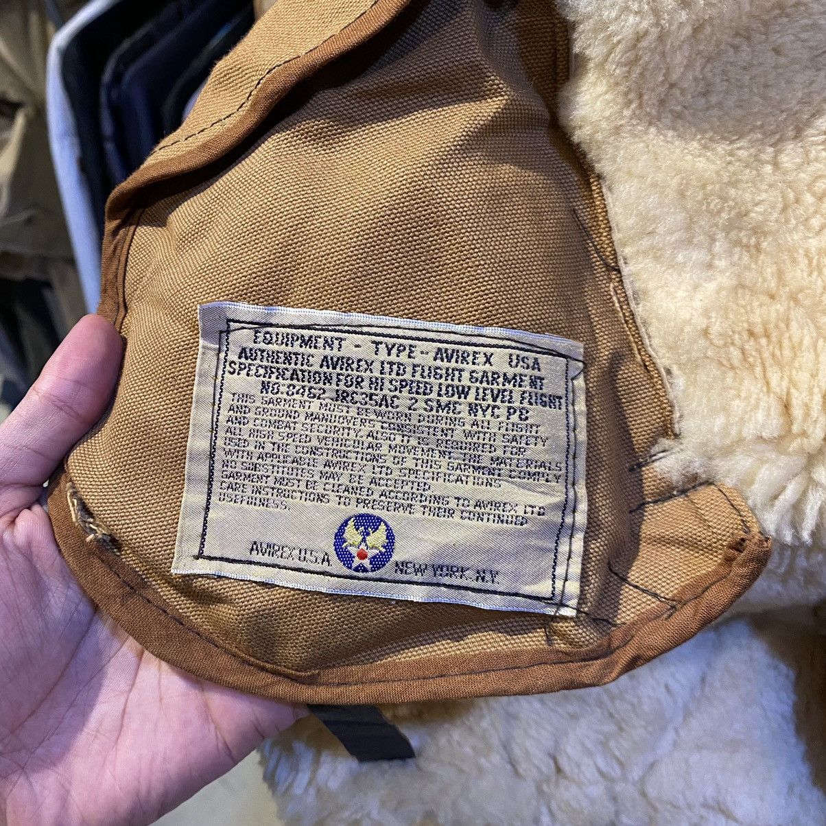 Avirex Avirex B-3 Sheepskin Size US M / EU 48-50 / 2 - 18 Thumbnail