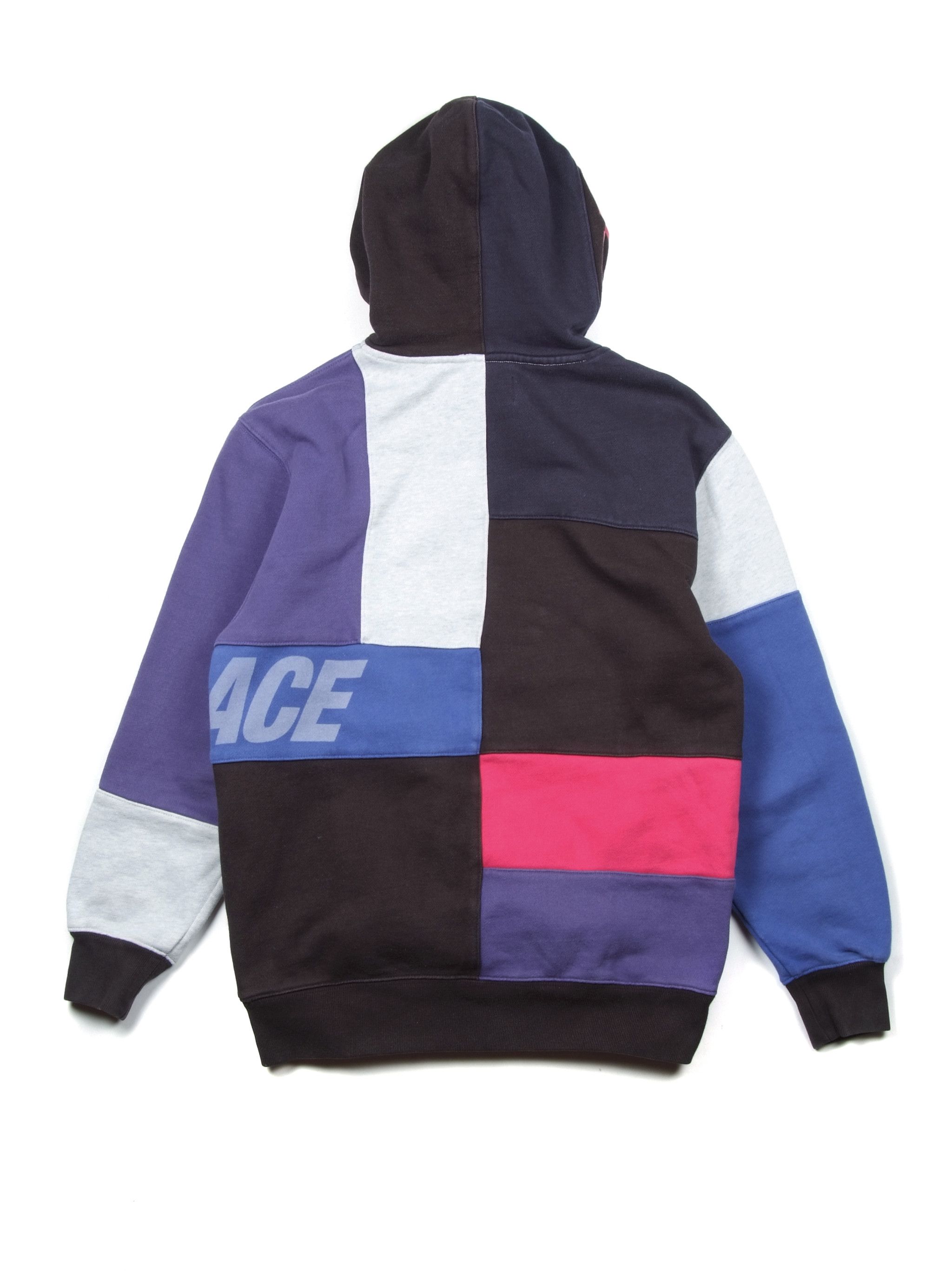 Palace Palace Color Block Patch Work Detail Hoodie (S) Size US S / EU 44-46 / 1 - 4 Thumbnail