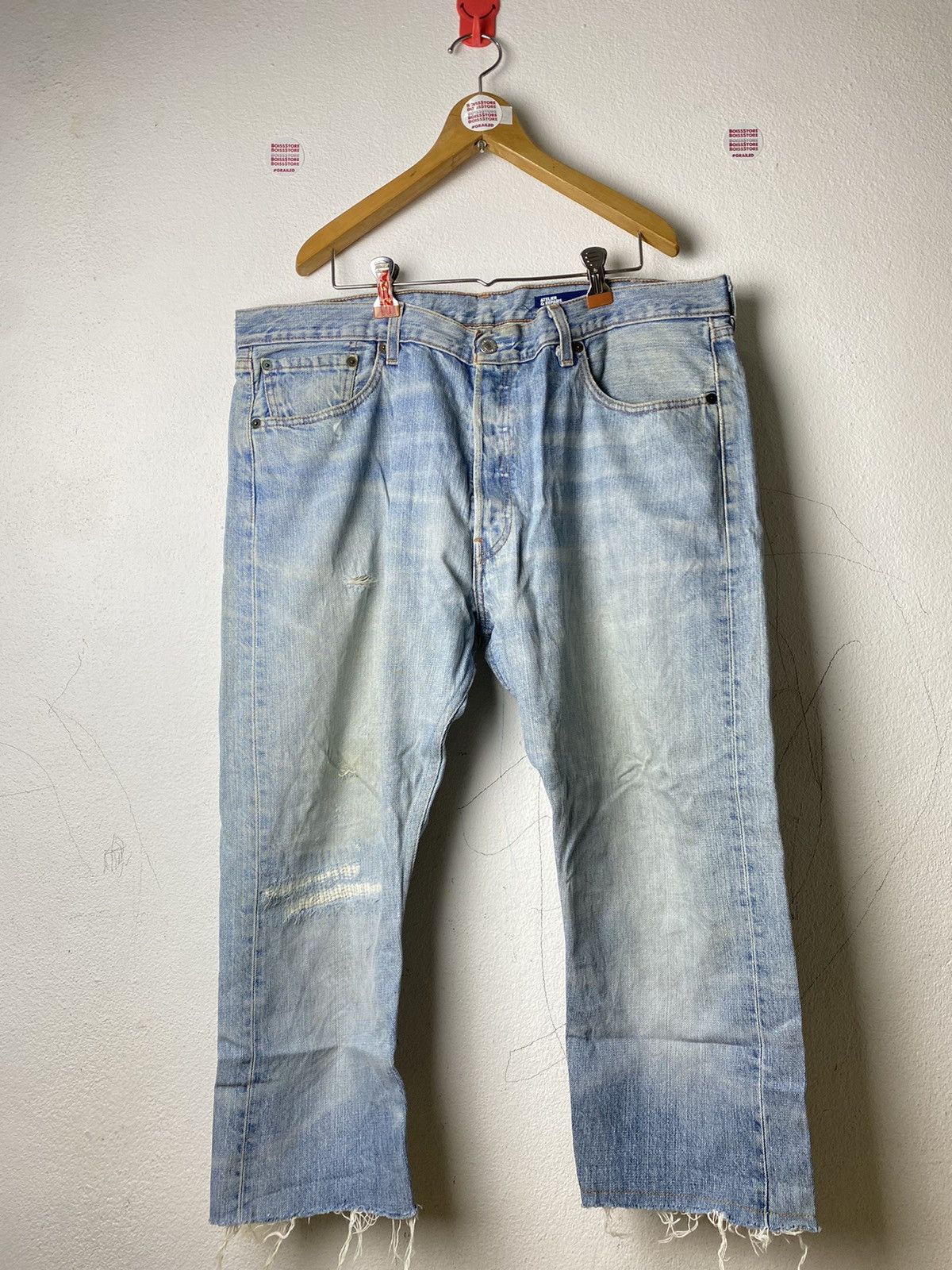 Levi's Vintage Clothing Altelier & Repairs rebuilt Levis Jeans | Grailed