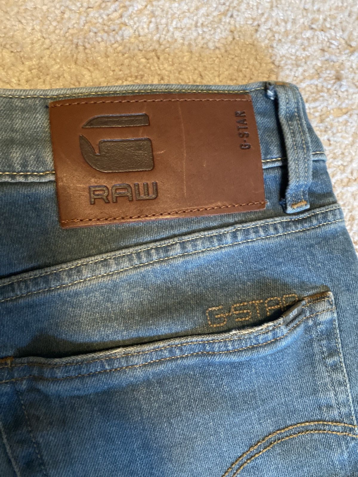 G-Star G star raw denim pants slim Size US 28 / EU 44 - 4 Thumbnail
