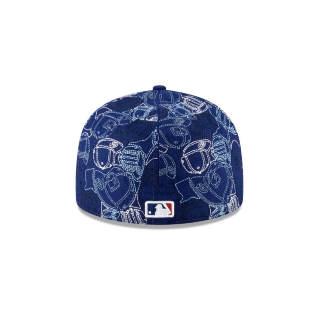 MLB × New Era New Era 100th Anniv CHAOS Los Angeles DODGERS 59Fifty Fitted Size ONE SIZE - 4 Thumbnail