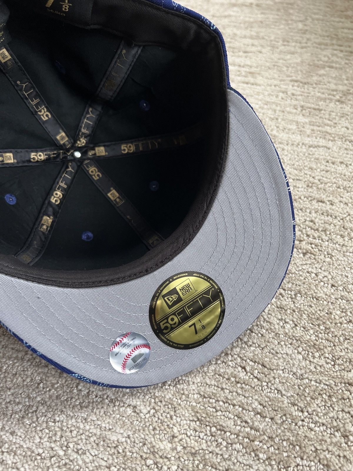 MLB × New Era New Era 100th Anniv CHAOS Los Angeles DODGERS 59Fifty Fitted Size ONE SIZE - 6 Thumbnail