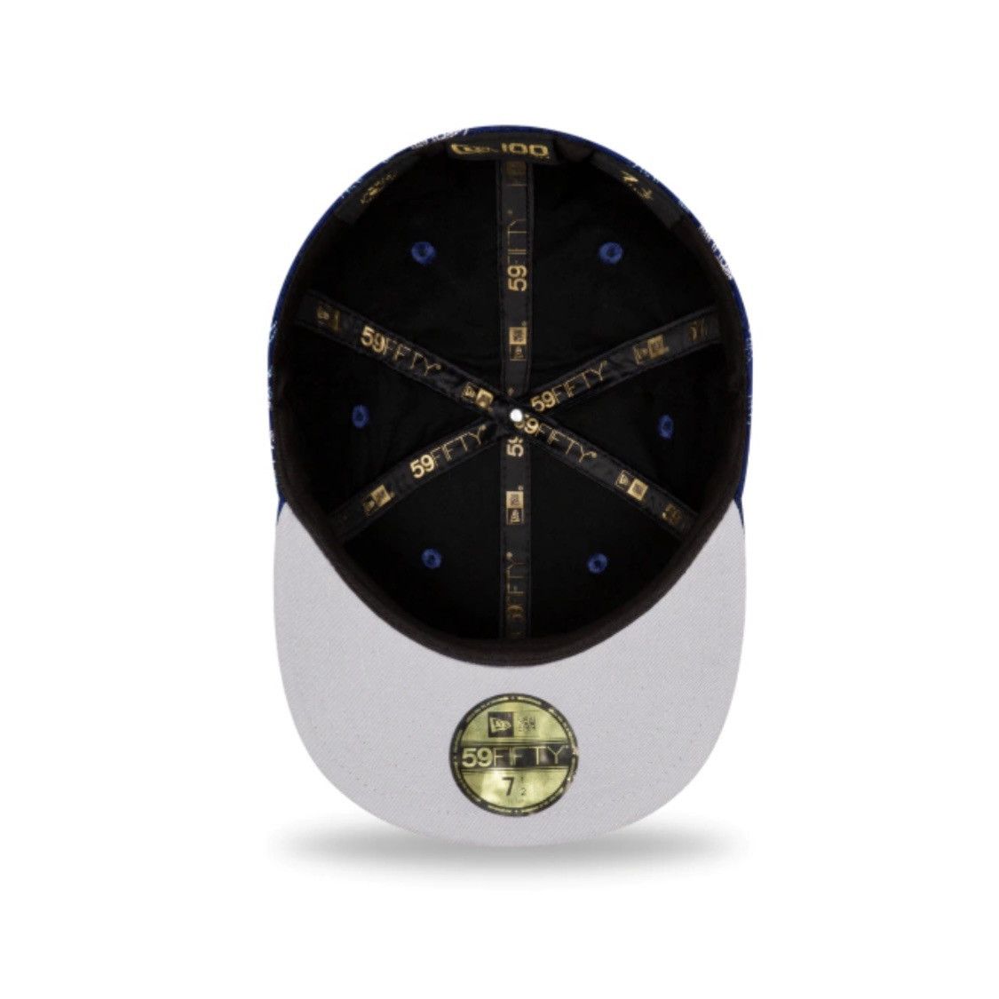 MLB × New Era New Era 100th Anniv CHAOS Los Angeles DODGERS 59Fifty Fitted Size ONE SIZE - 5 Thumbnail