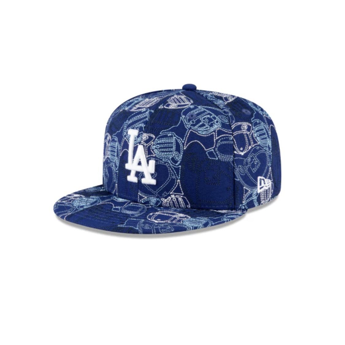 MLB × New Era New Era 100th Anniv CHAOS Los Angeles DODGERS 59Fifty Fitted Size ONE SIZE - 2 Thumbnail