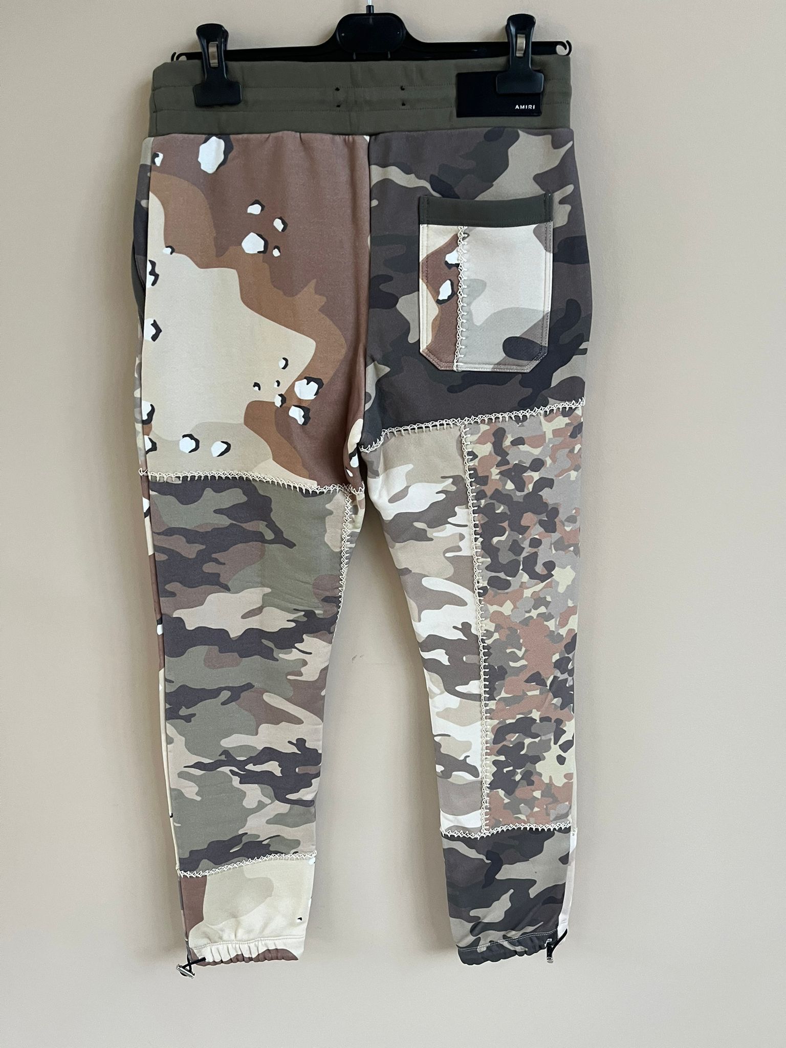 Amiri Patchwork Camo Sweatpant in Camo Size US 30 / EU 46 - 15 Thumbnail