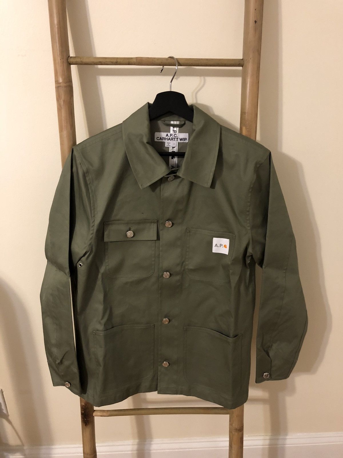 A.P.C. CARHARTT WIP ミリタリージャケット XL A.P.C. CARHARTT WIP ミリタリージャケット XL