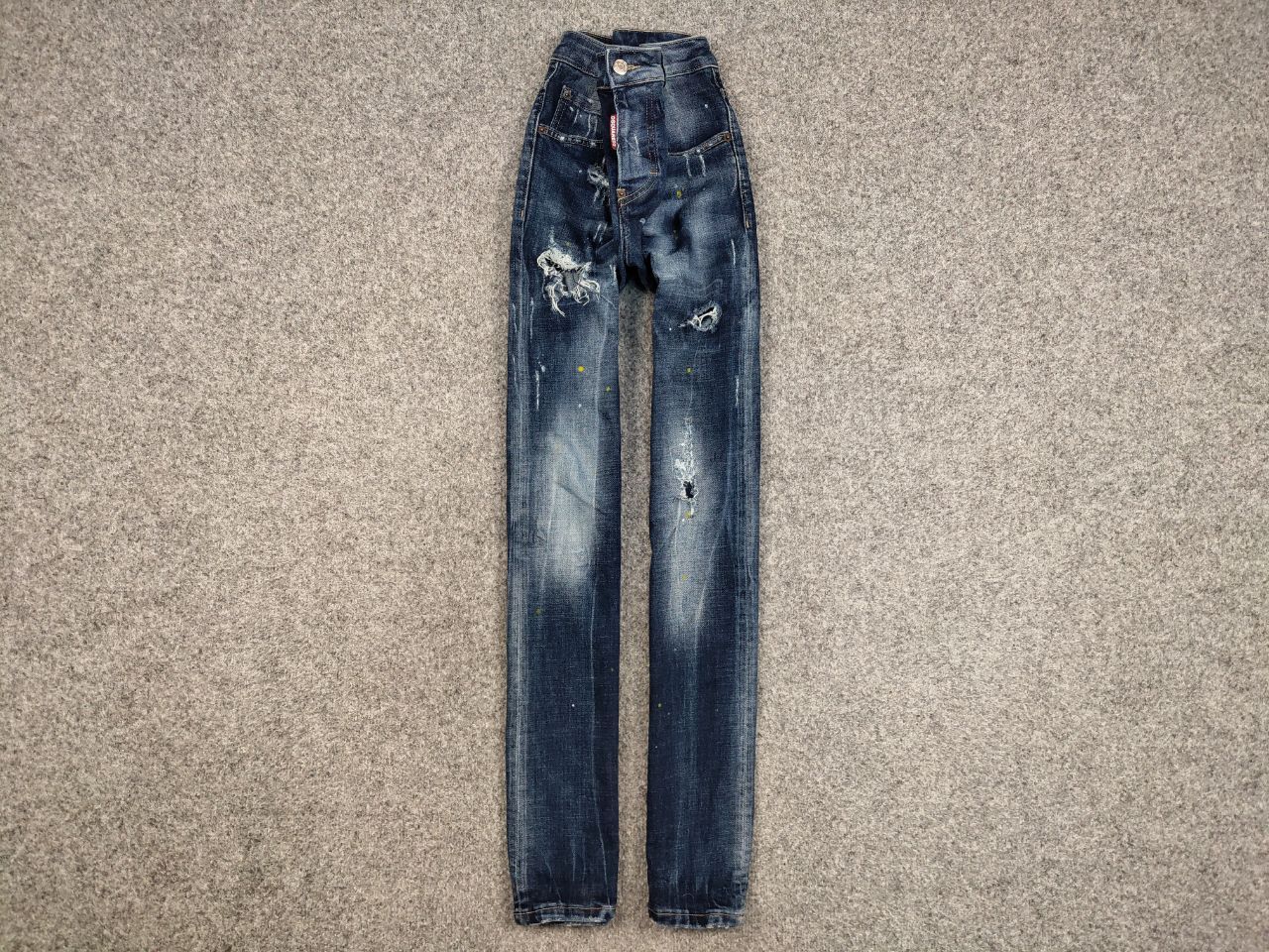 Dsquared2 Dsquared2 Punk Slim Jeans Distressed Blue Authentic Denim Size US 32 / EU 48 - 1 Thumbnail