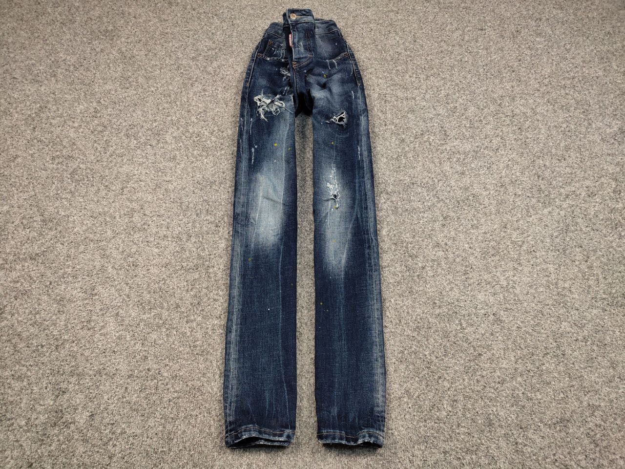Dsquared2 Dsquared2 Punk Slim Jeans Distressed Blue Authentic Denim Size US 32 / EU 48 - 2 Thumbnail