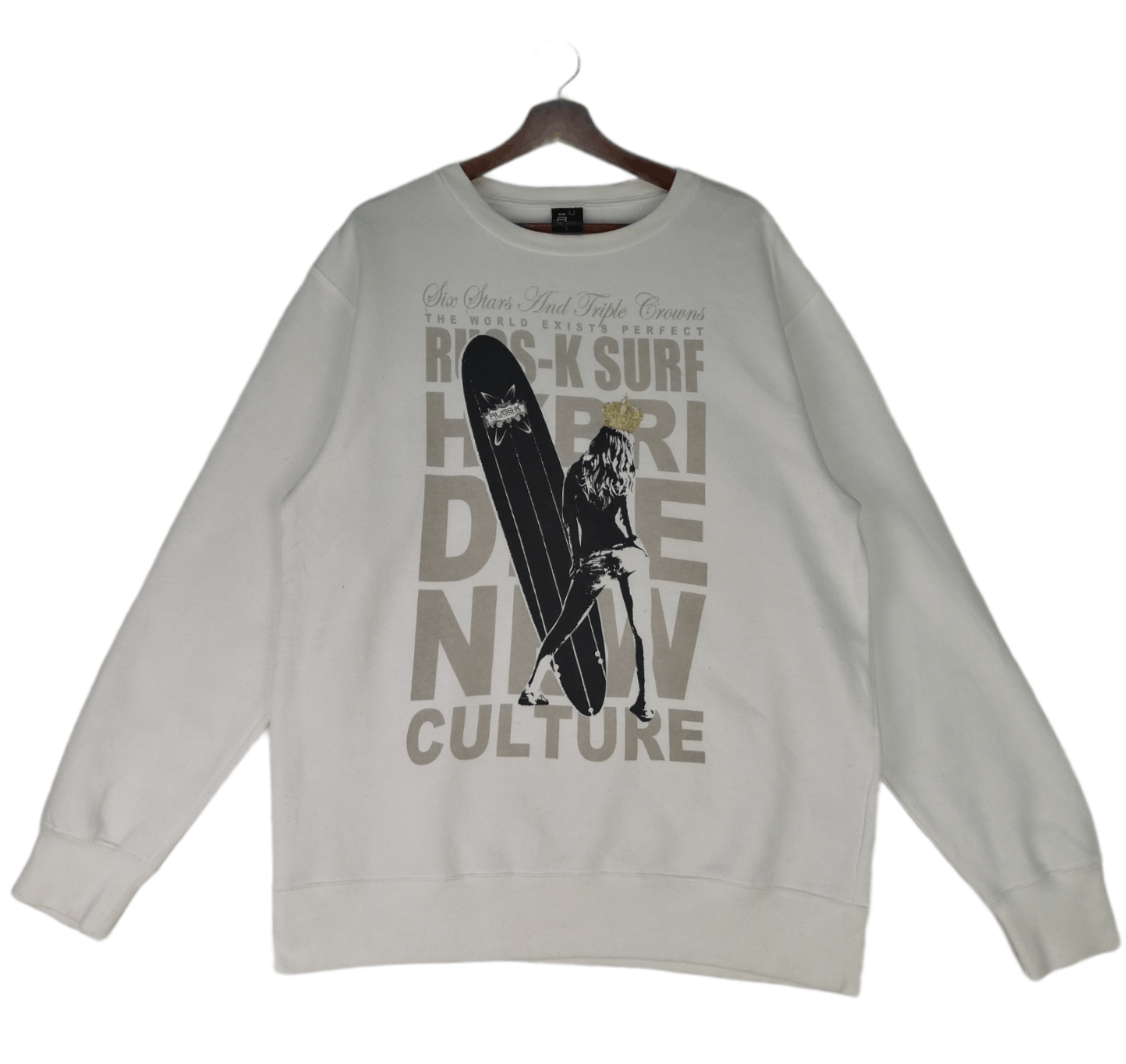 Rush.K Custom Surfgards Big Logo Sweatshirt