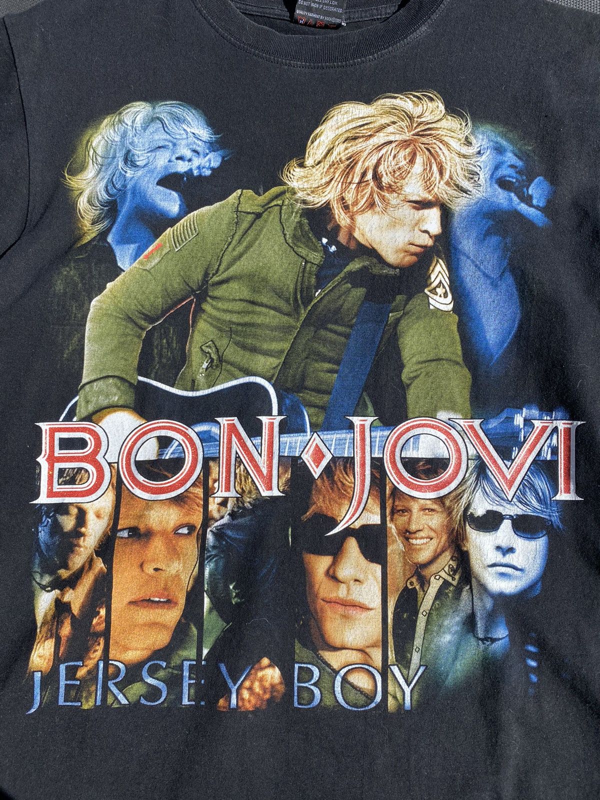 Band Tees Vintage BON JOVI BOOTLEG BAND T SHIRT Size US M / EU 48-50 / 2 - 3 Thumbnail