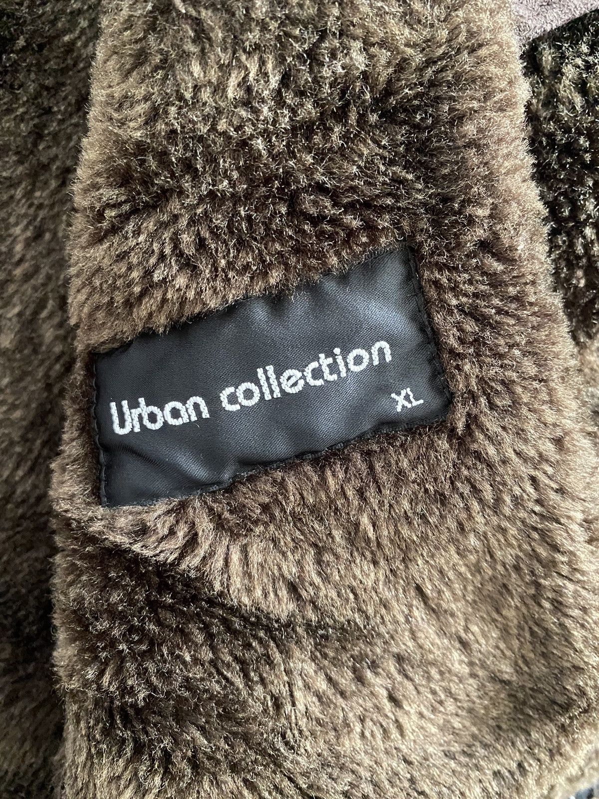 Japanese Brand × Vintage Urban Collection 🇯🇵 Suede Jacket Lining Fur nice designer Size US XL / EU 56 / 4 - 9 Thumbnail