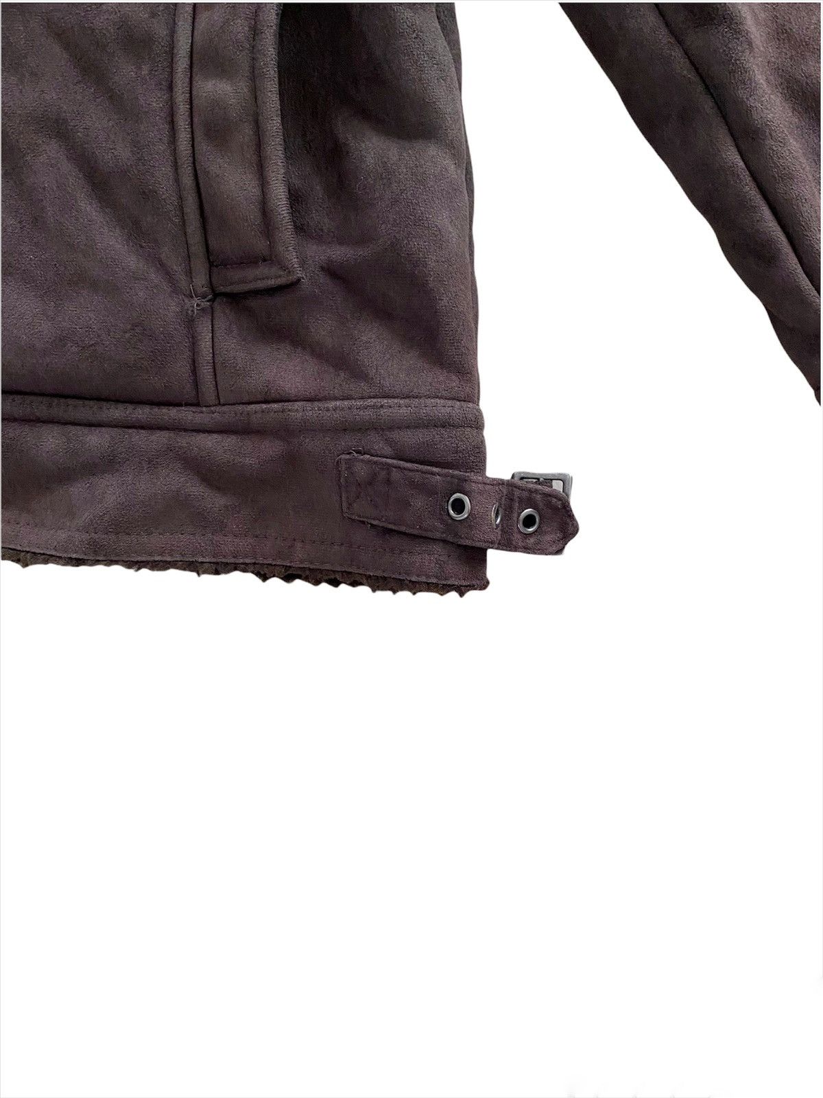 Japanese Brand × Vintage Urban Collection 🇯🇵 Suede Jacket Lining Fur nice designer Size US XL / EU 56 / 4 - 7 Thumbnail