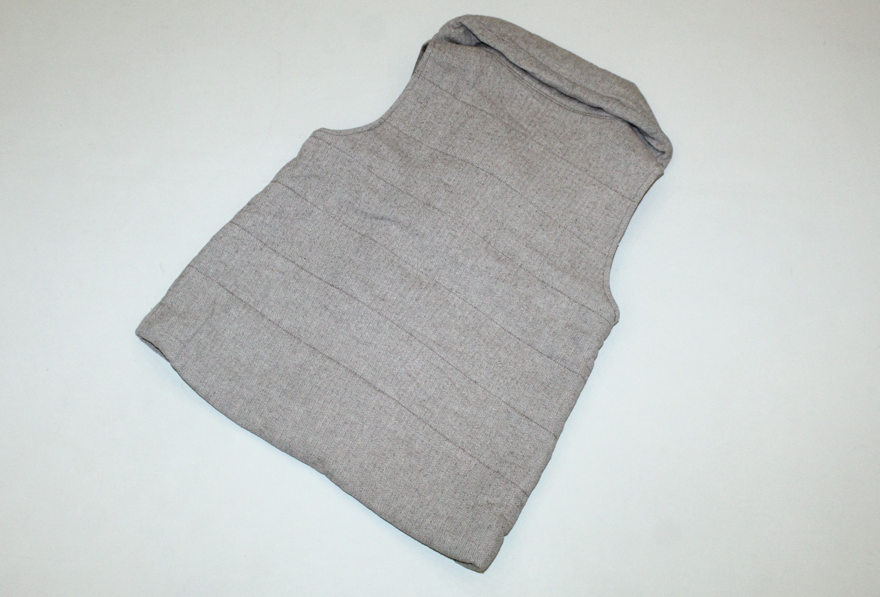 Harris Tweed 🔥 VTG 🔥 Natural Palette x Harris Tweed Wool Quilted Vest Size M / US 6-8 / IT 42-44 - 9 Thumbnail