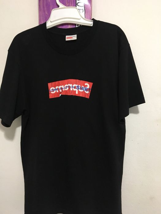 Supreme CDG x Supreme box logo Tee Grailed