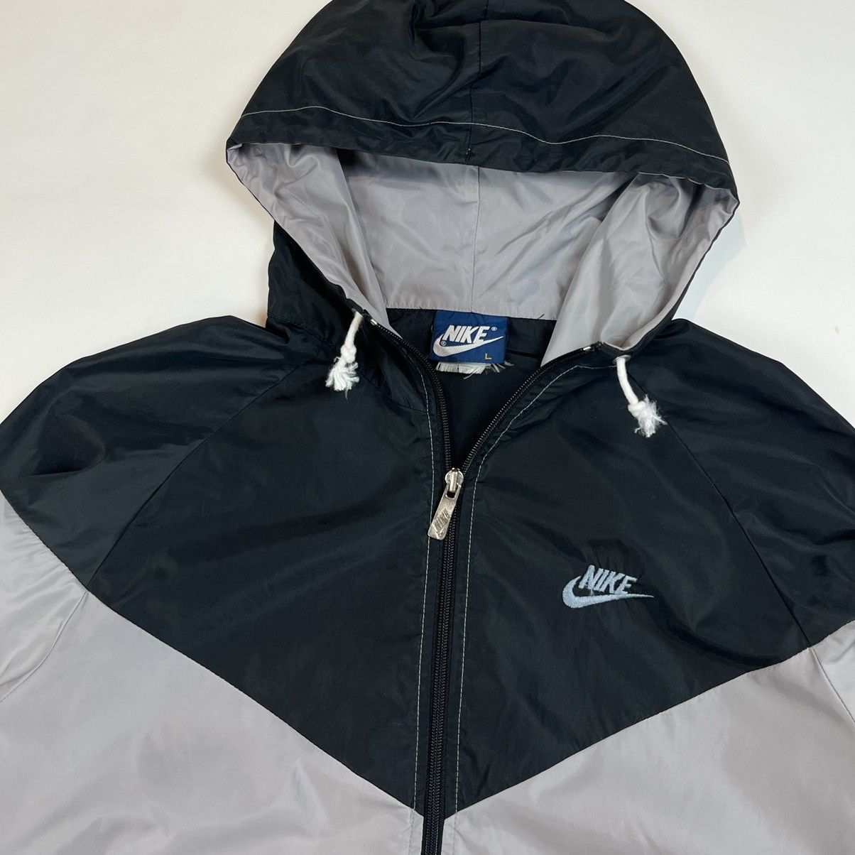 Nike × Nike ACG × Vintage Vintage 80s Nike Jacket Windbreaker Size L Zip Up Size US L / EU 52-54 / 3 - 3 Thumbnail