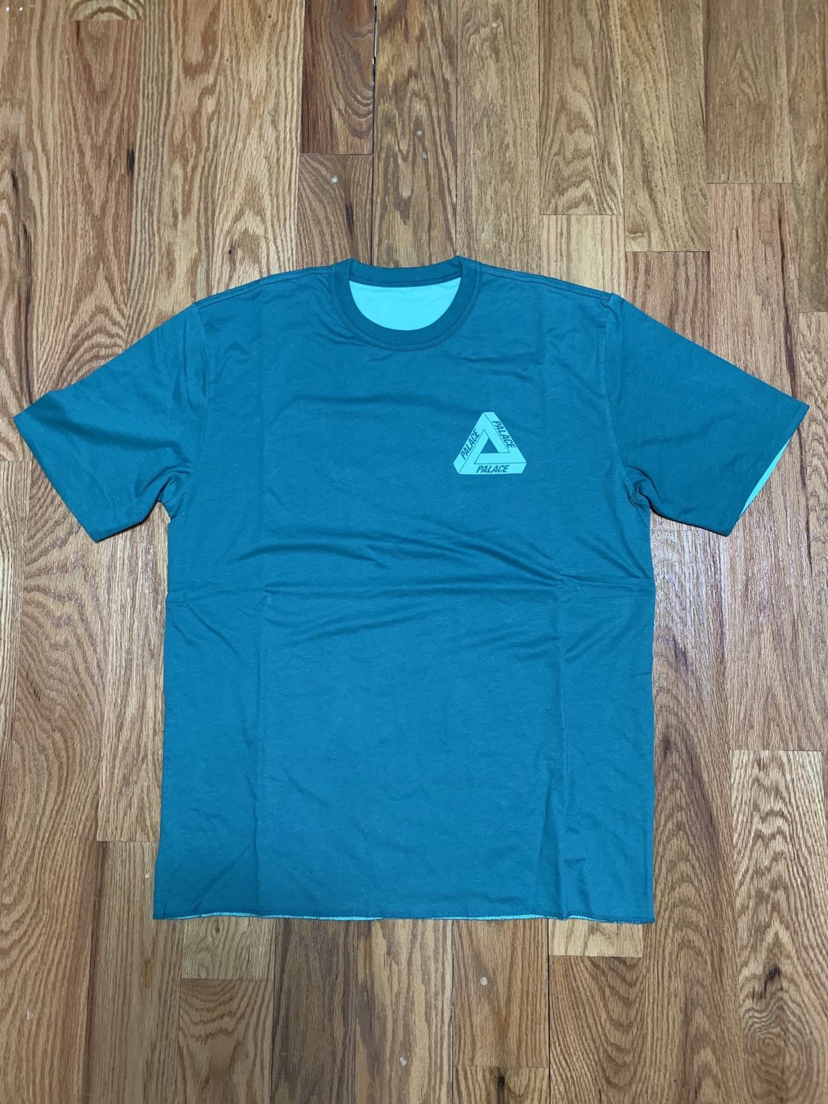 Palace Reverso Tee Shirt Green/Citrus