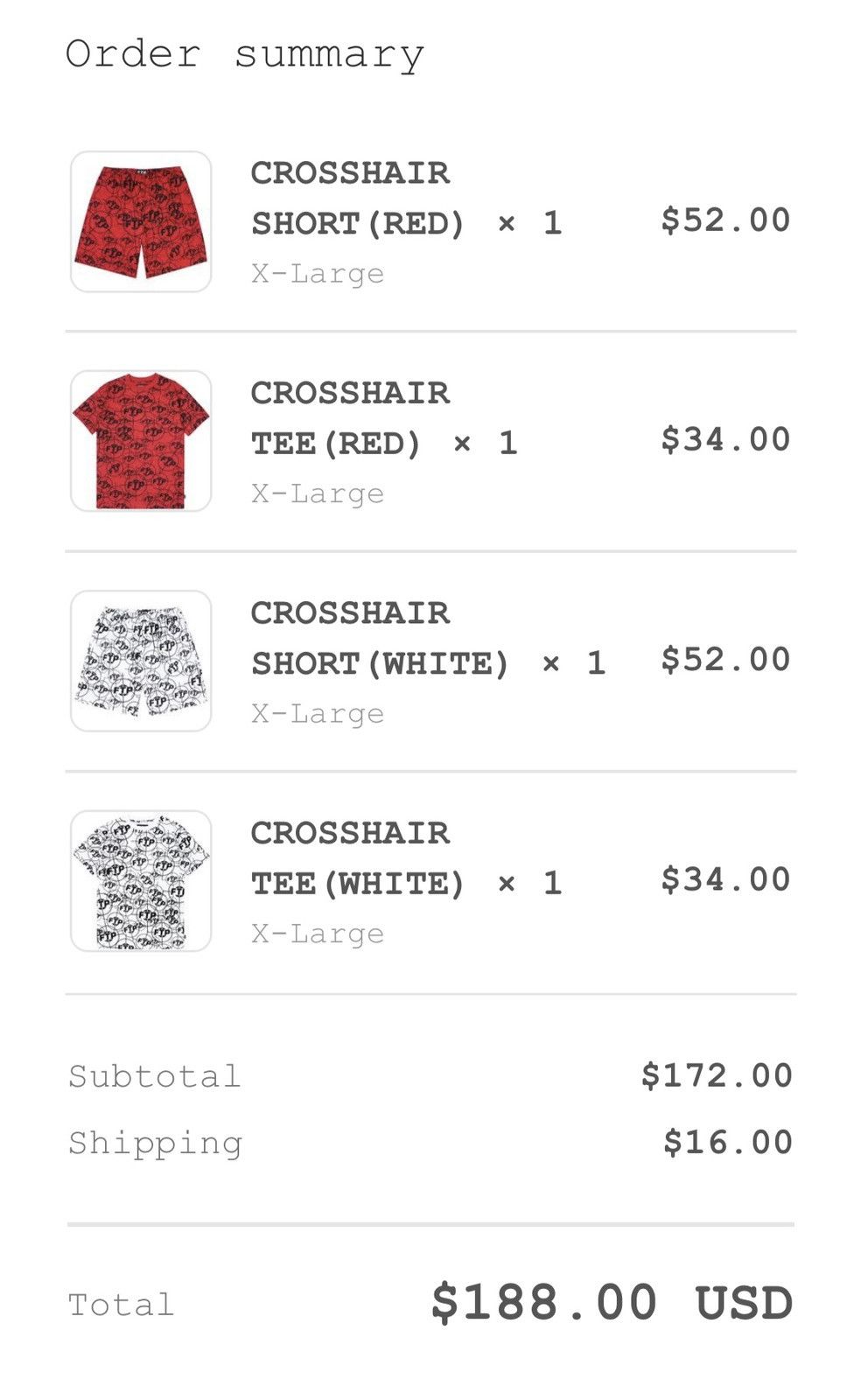 Fuck The Population FTP Crosshair Fuck The Population All Over Print Shirt White Size US XL / EU 56 / 4 - 2 Thumbnail