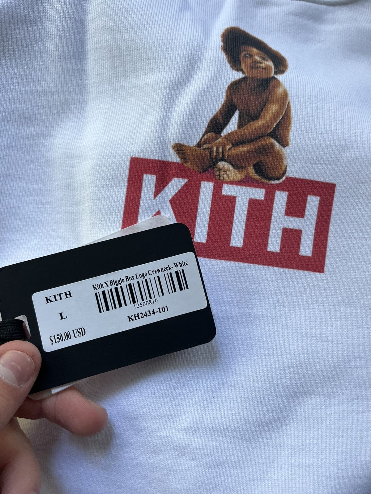 Kith × Rap Tees Kith x Notorious Big Crew Size US L / EU 52-54 / 3 - 4 Thumbnail