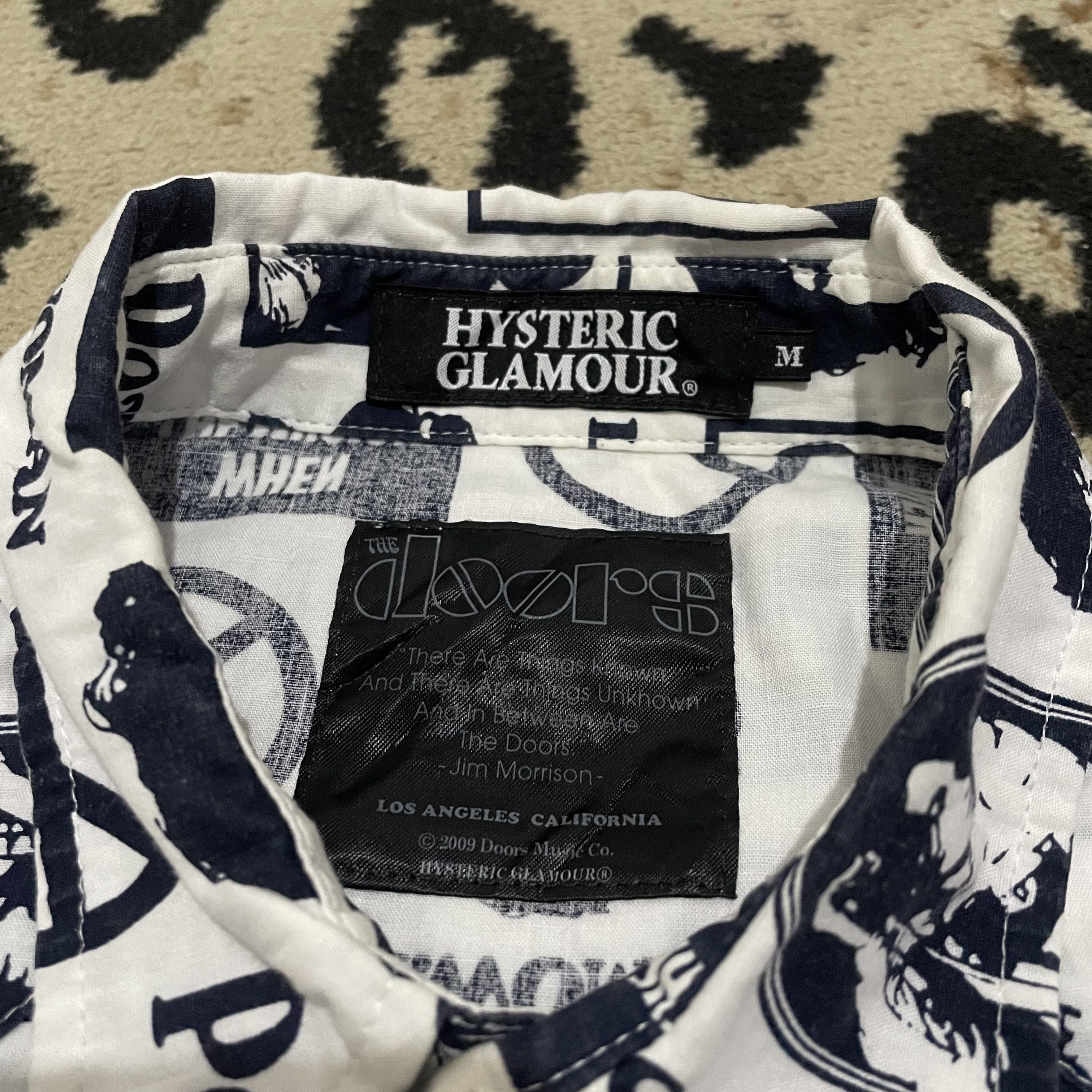 Band Tees × Hysteric Glamour Hysteric Glamour x The Doors Button Ups Shirts Size US M / EU 48-50 / 2 - 4 Thumbnail