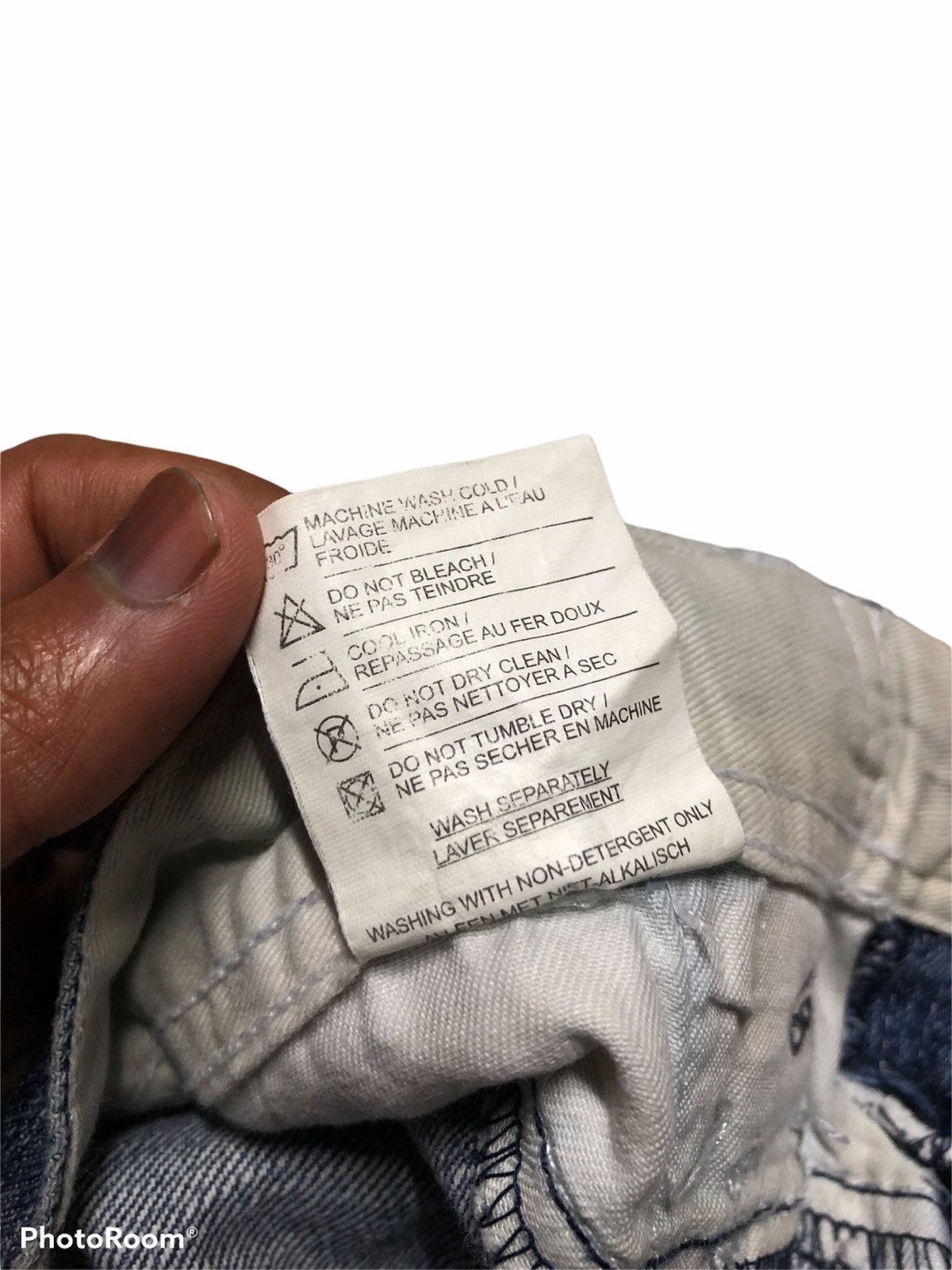 Japanese Brand WIDE LEG PURE DNM MULTIPOCKET TACTICAL DENIM Size US 32 / EU 48 - 3 Thumbnail