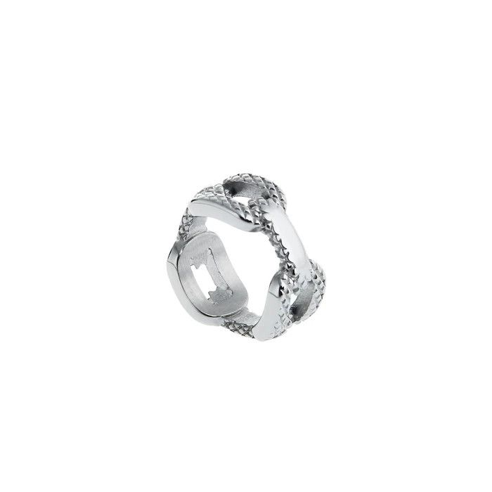 Jewelry × Vintage Fashion Irregular Chain Shape Ring Size ONE SIZE - 1 Thumbnail