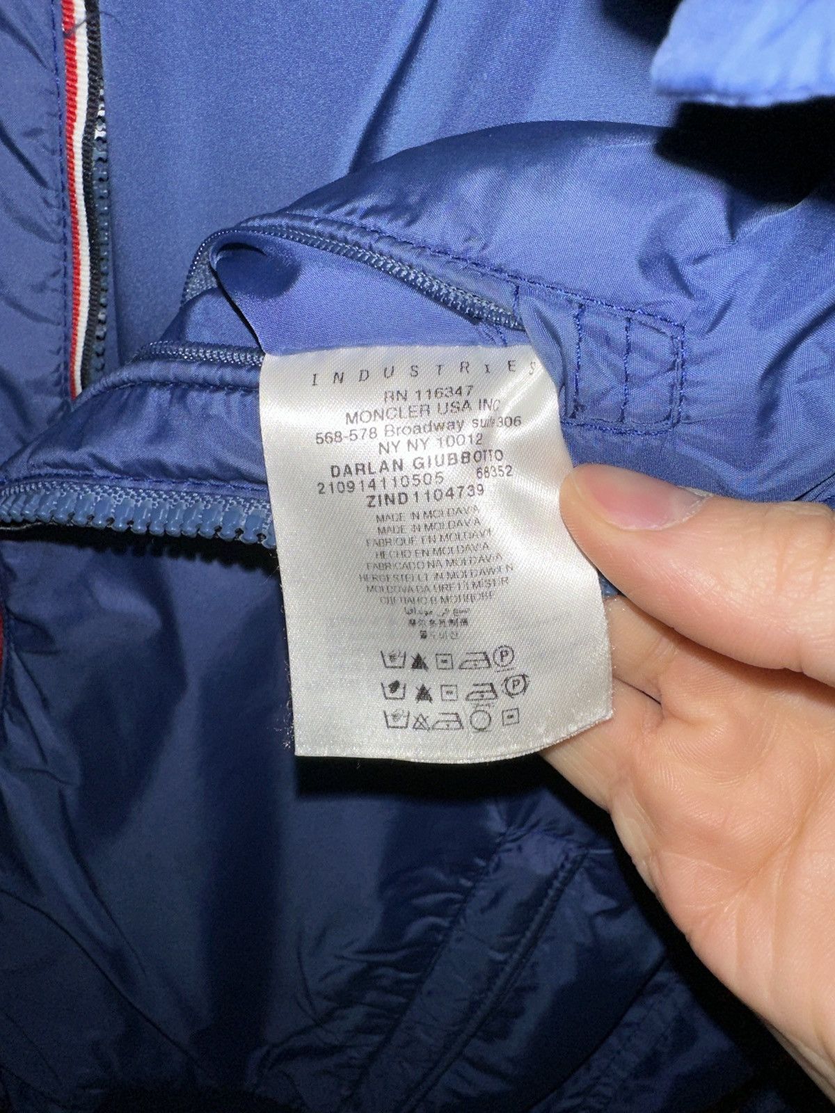 Moncler Moncler Darlan Windbreaker Size US M / EU 48-50 / 2 - 11 Thumbnail