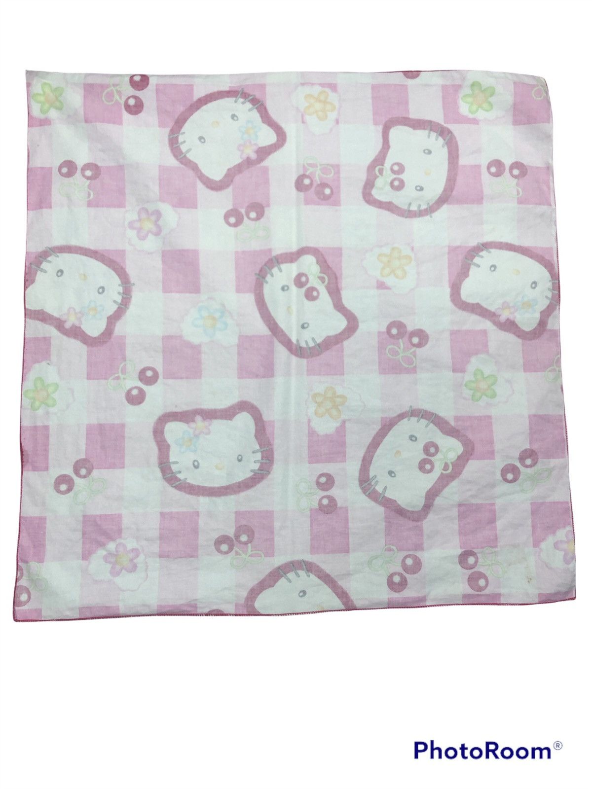 Cartoon Network × Japanese Brand × Vintage HELLO KITTY Handkerchief bandana Size ONE SIZE - 2 Thumbnail