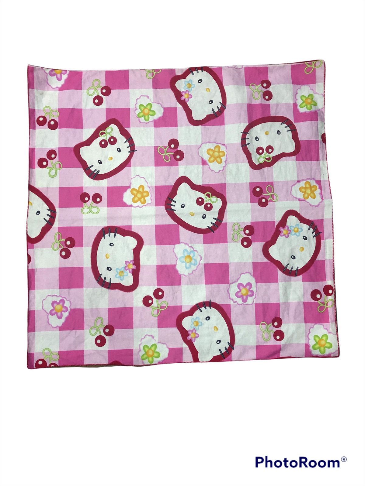 Cartoon Network × Japanese Brand × Vintage HELLO KITTY Handkerchief bandana Size ONE SIZE - 1 Thumbnail