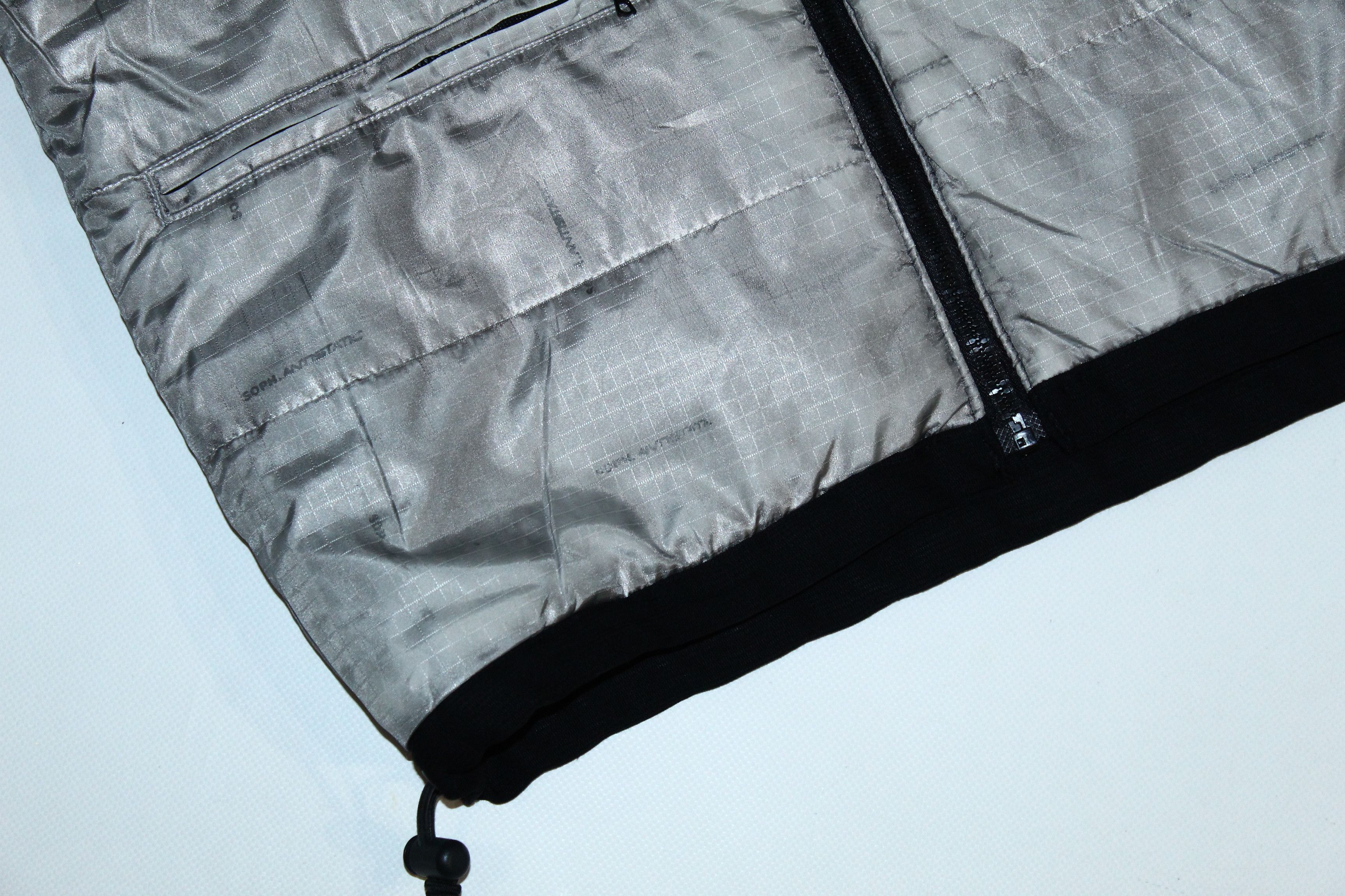 Sophnet. Sophnet. 9004 Winter Reversible Black Wool Silver Nylon Vest Size US S / EU 44-46 / 1 - 10 Thumbnail