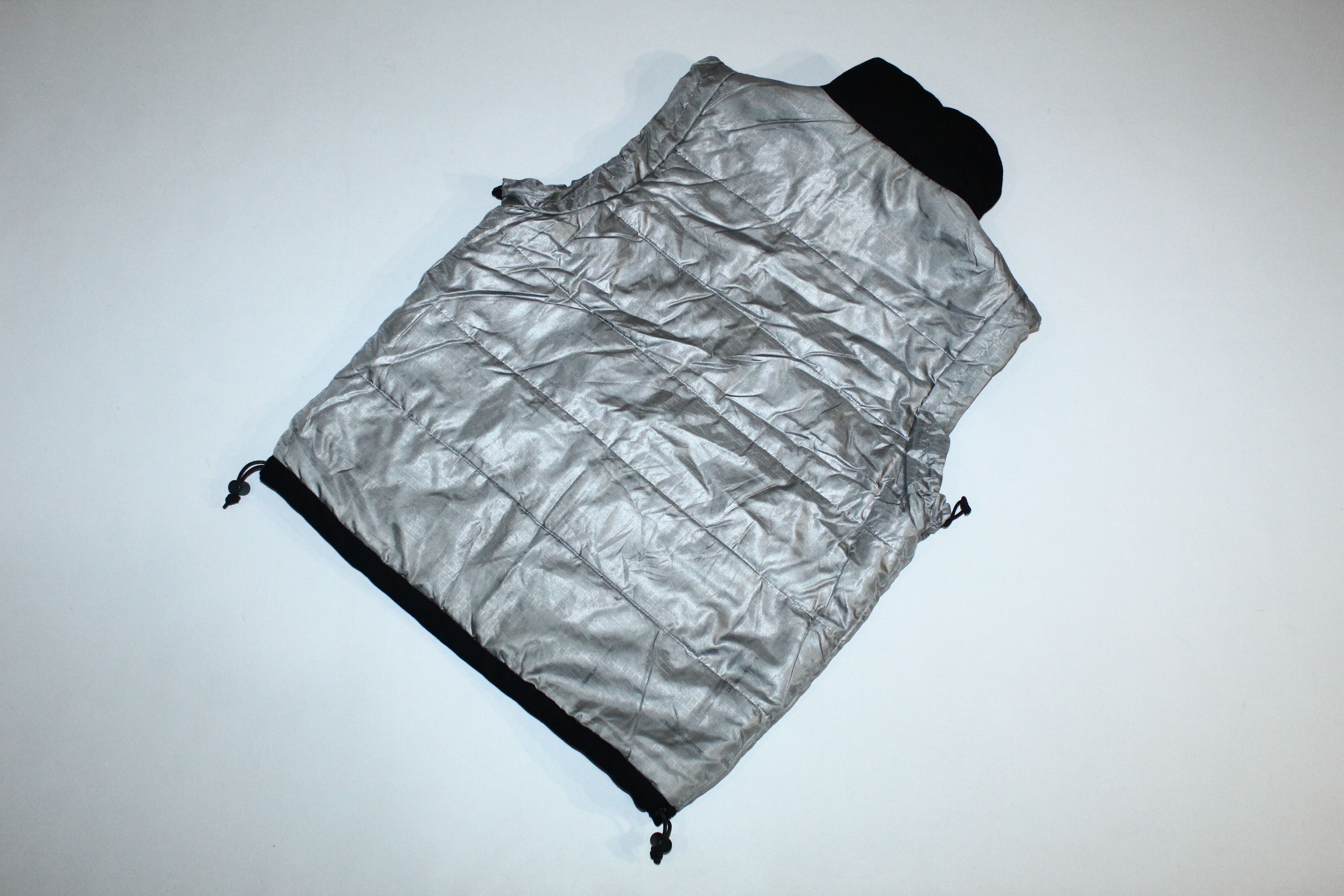 Sophnet. Sophnet. 9004 Winter Reversible Black Wool Silver Nylon Vest Size US S / EU 44-46 / 1 - 12 Thumbnail