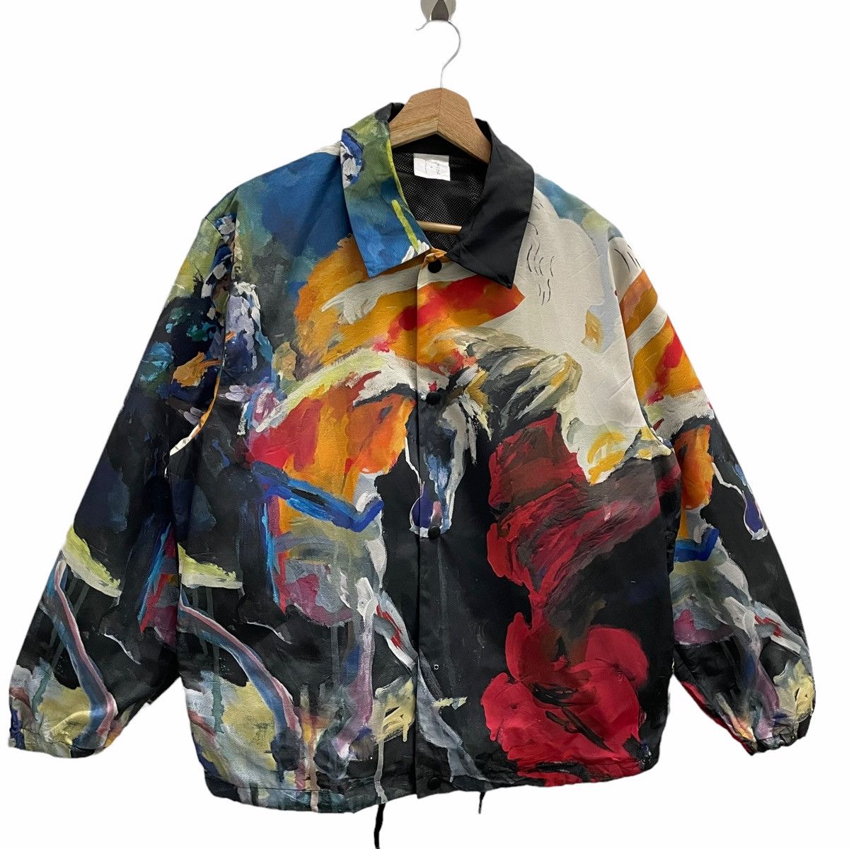 Japanese Brand 💥 FW19 FREAK STORE X AUTO MOAI ART JACKET Size US S / EU 44-46 / 1 - 2 Thumbnail