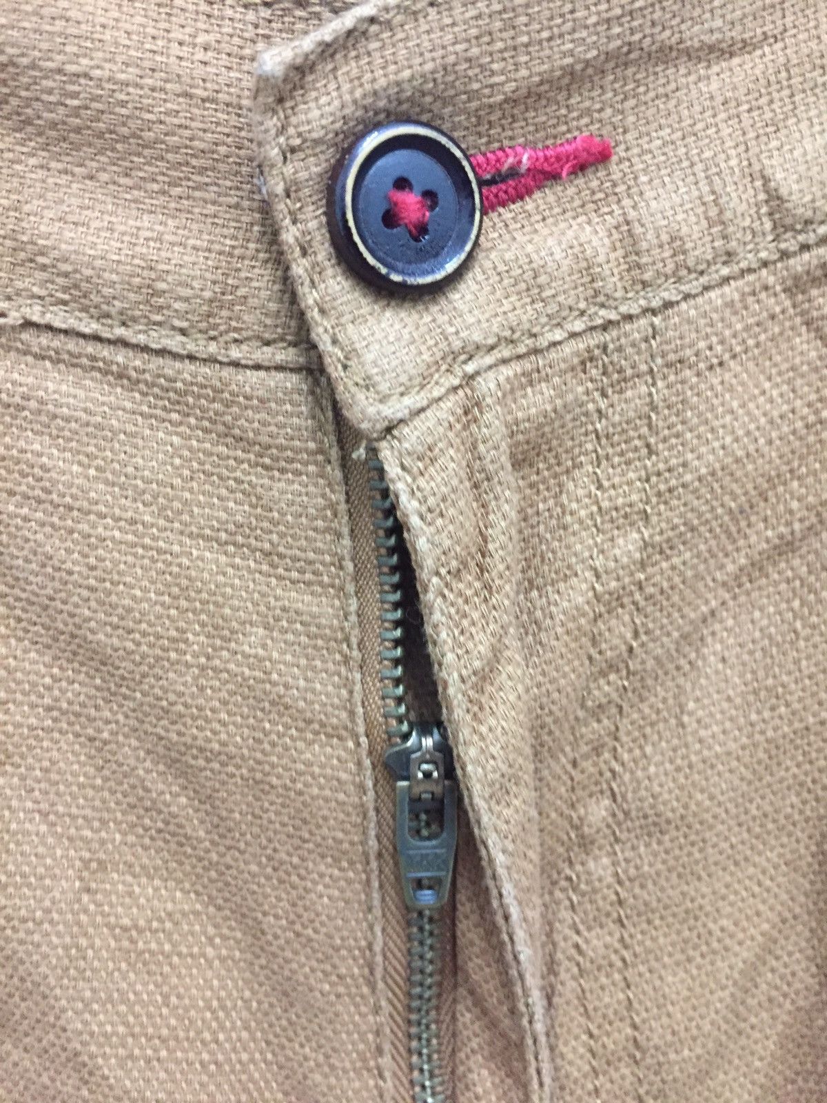 Japanese Brand Handcrafted Japan Cropped Half Camo Size US 35 - 9 Thumbnail