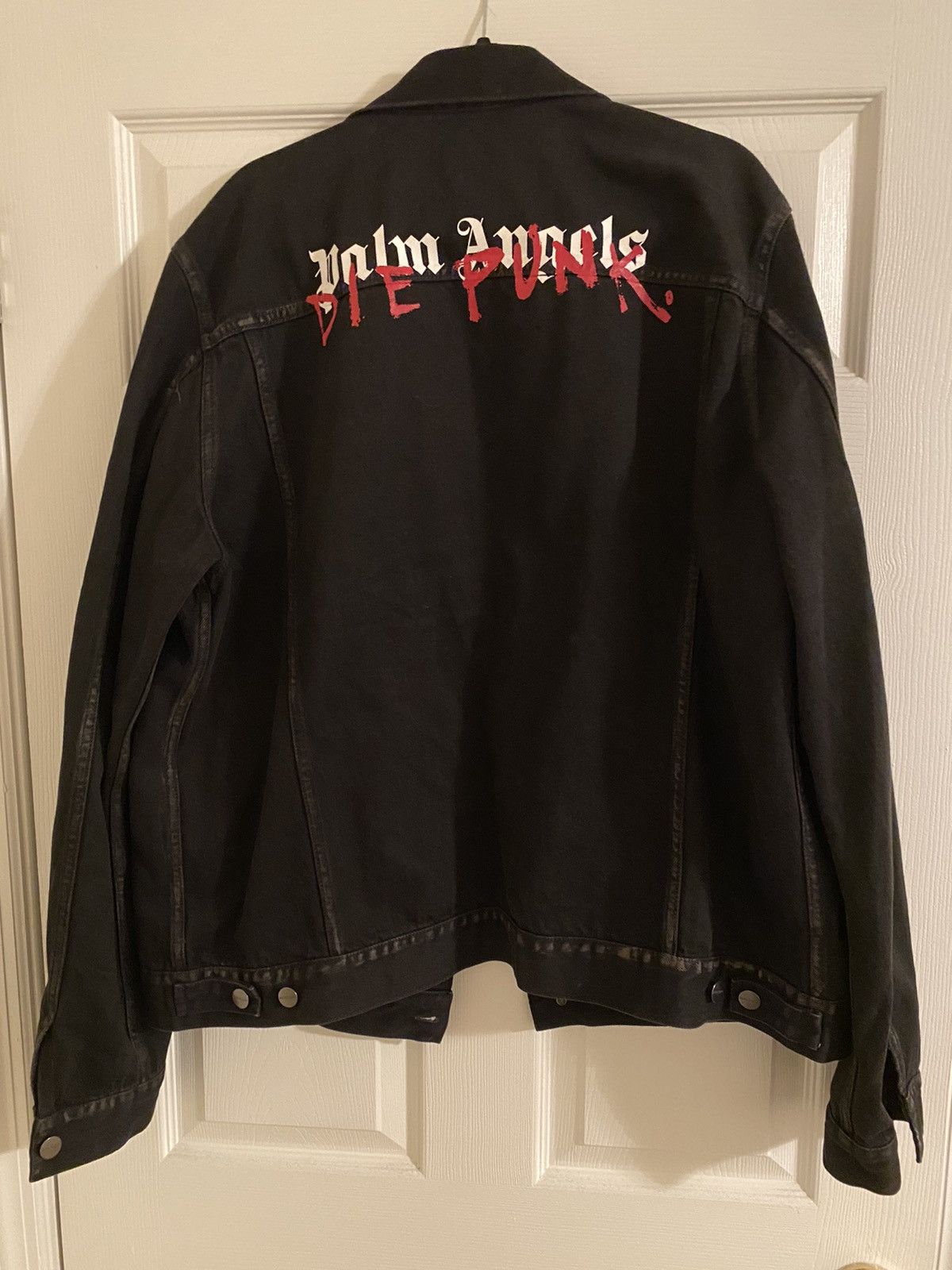 Palm Angels Palm Angels Playboi Carti Die Punk Denim Jacket | Grailed