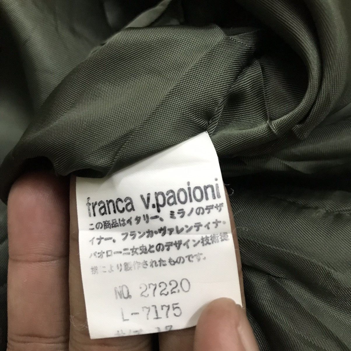 Japanese Brand Vintage franca v. Paoloni floral jacquard blouse coat jacket Size L / US 10 / IT 46 - 10 Thumbnail