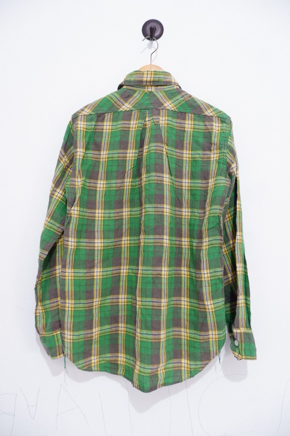 Japanese Brand Vintage Sanca Linen Flanel Shirt Size US L / EU 52-54 / 3 - 2 Thumbnail