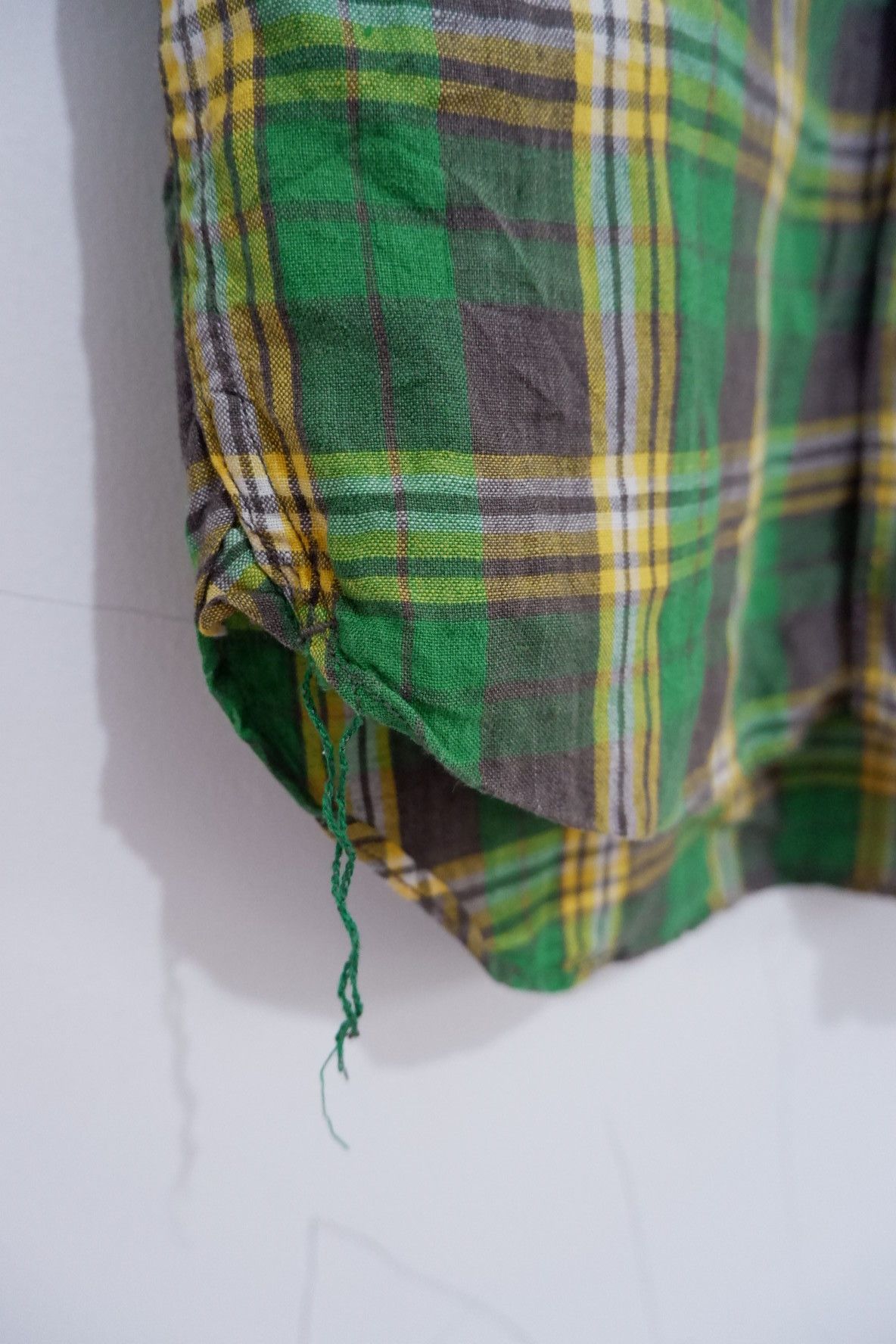 Japanese Brand Vintage Sanca Linen Flanel Shirt Size US L / EU 52-54 / 3 - 4 Thumbnail