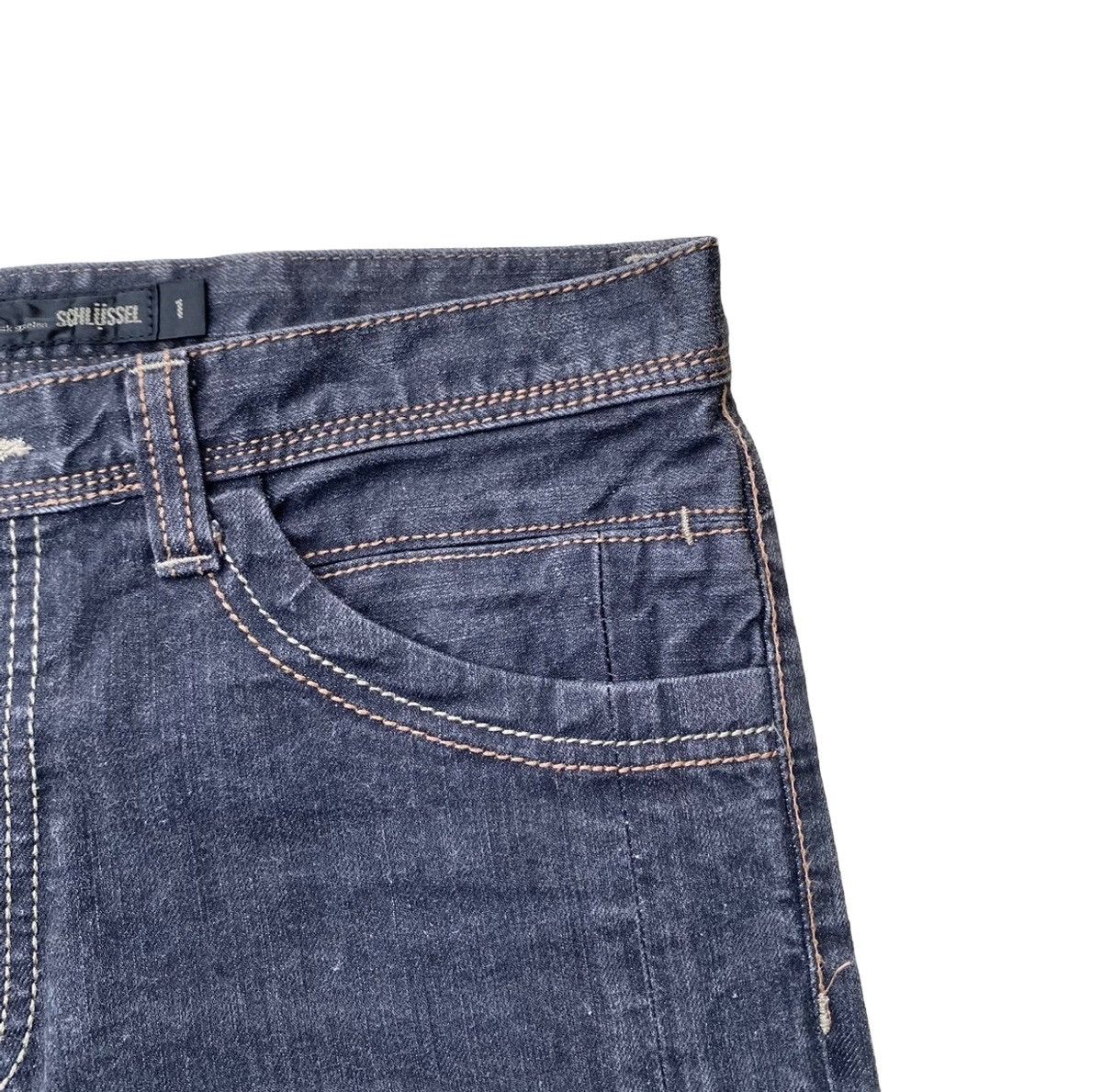If Six Was Nine × Le Grande Bleu (L.G.B.) × Schlussel 🔥SCHLUSSEL🔥Multi-sideseams jeans Size US 32 / EU 48 - 8 Thumbnail