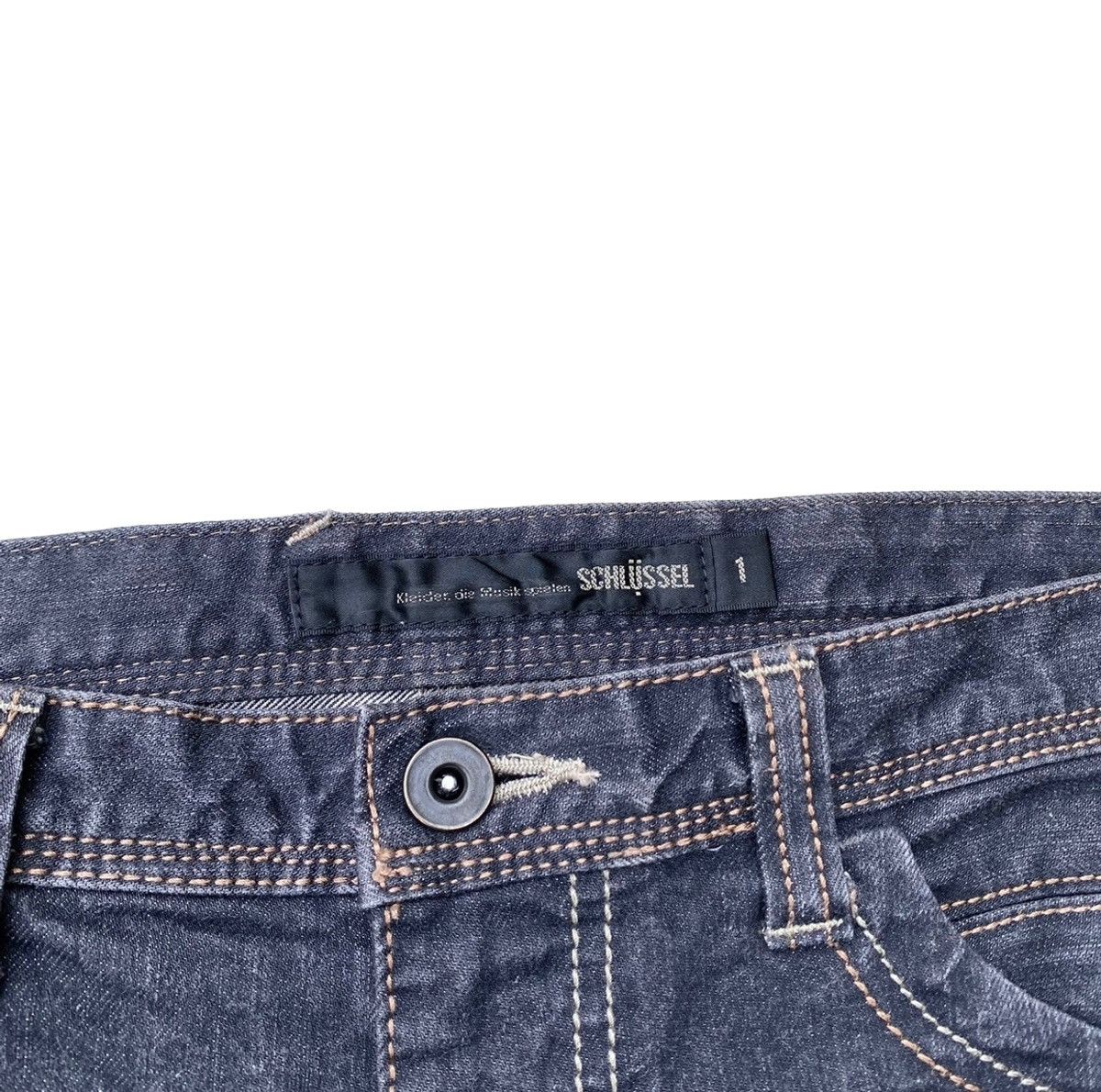 If Six Was Nine × Le Grande Bleu (L.G.B.) × Schlussel 🔥SCHLUSSEL🔥Multi-sideseams jeans Size US 32 / EU 48 - 9 Thumbnail