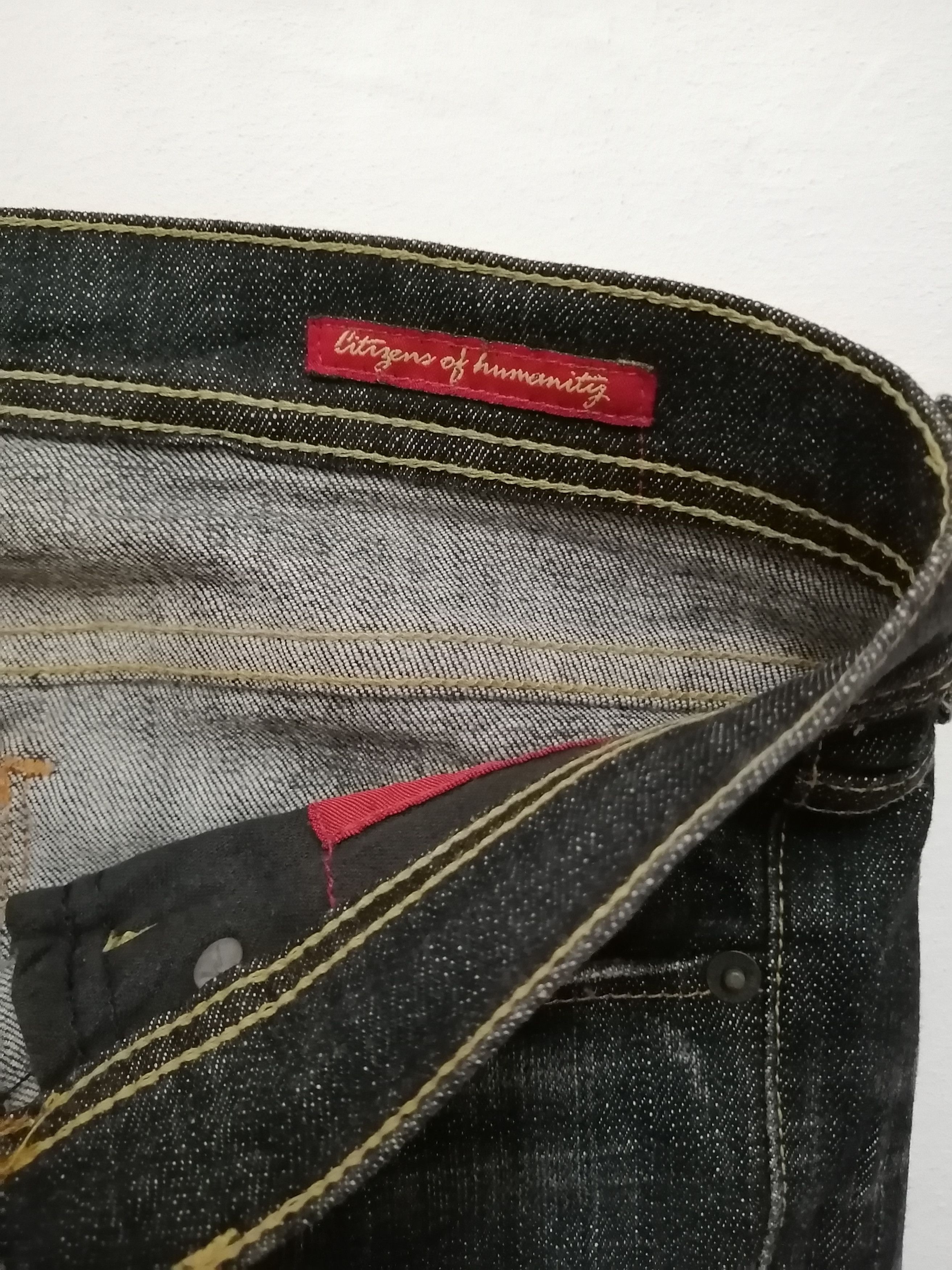 Citizens Of Humanity CITIZENS OF HUMANITY Low Waist Flair Stretch Jeans Size US 27 - 7 Thumbnail