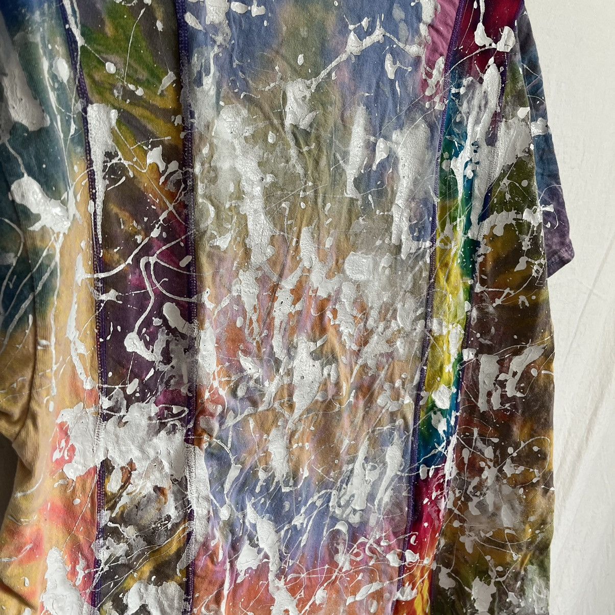 Needles Needles Paint Splatter Split Tie-Dye Tee Size US M / EU 48-50 / 2 - 4 Thumbnail