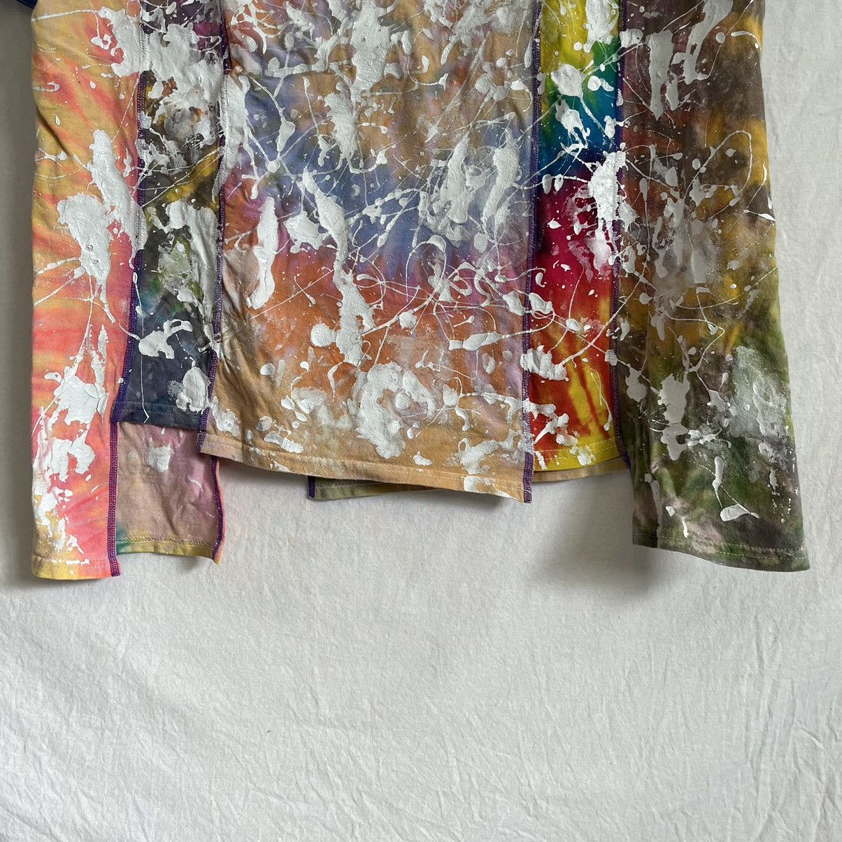 Needles Needles Paint Splatter Split Tie-Dye Tee Size US M / EU 48-50 / 2 - 5 Thumbnail